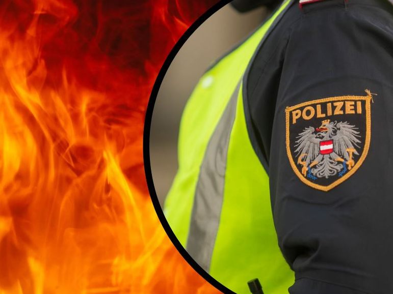 Wohnhausbrand in Dornbirn. Wohnhausbrand in Dornbirn.