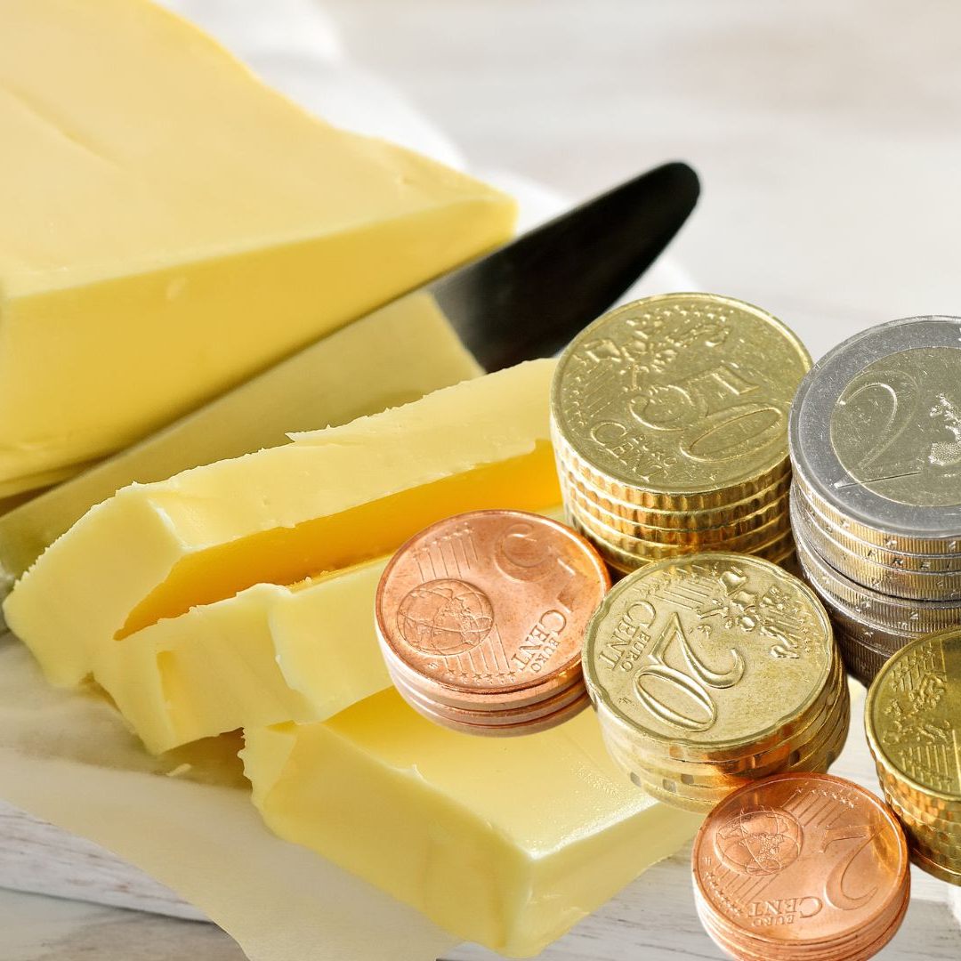 Um 20 Prozent bei Markenbutter - Hier vorerst nur bei einem großen Hersteller um 6 Prozent