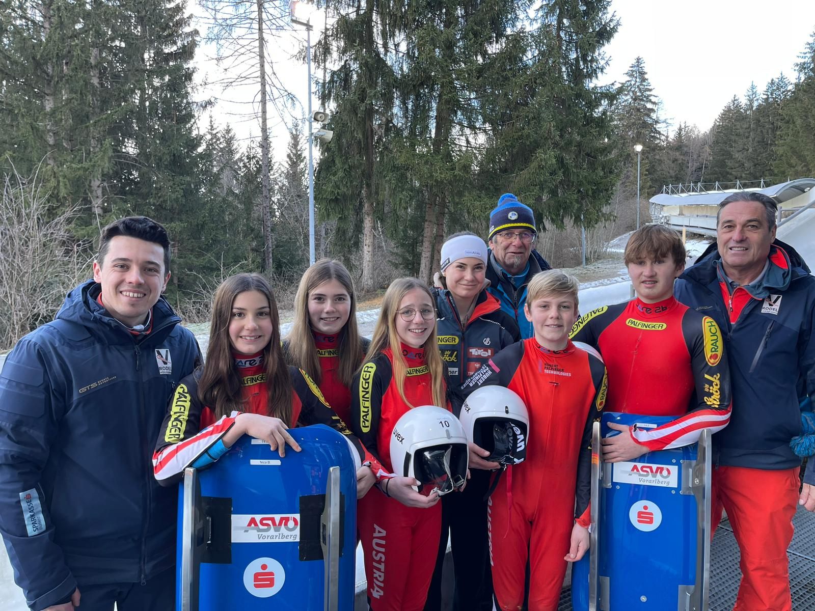 Die Bludenzer Nachwuchsrodler sind erfolgreich unterwegs. Die Bludenzer Nachwuchsrodler sind erfolgreich unterwegs.