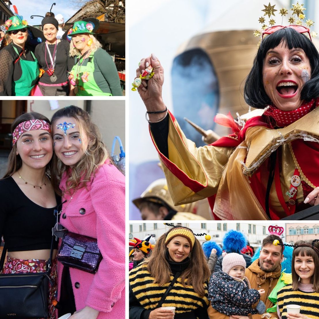 Die besten Faschingsbilder vom Wochenende.