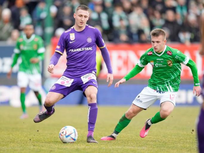 Die Wiener Austria musste gegen Lustenau eine 0:1-Niederlage einstecken. Die Wiener Austria musste gegen Lustenau eine 0:1-Niederlage einstecken.