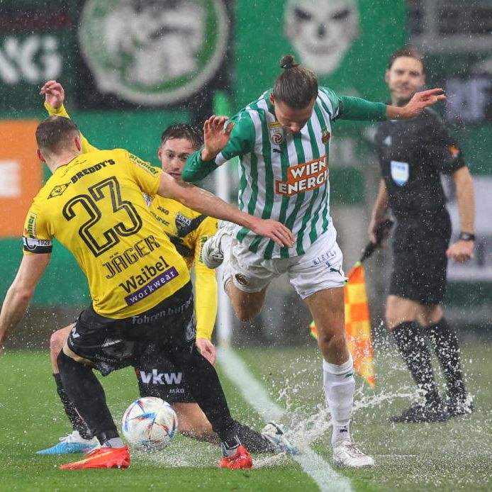 Wasserschlacht in Hütteldorf