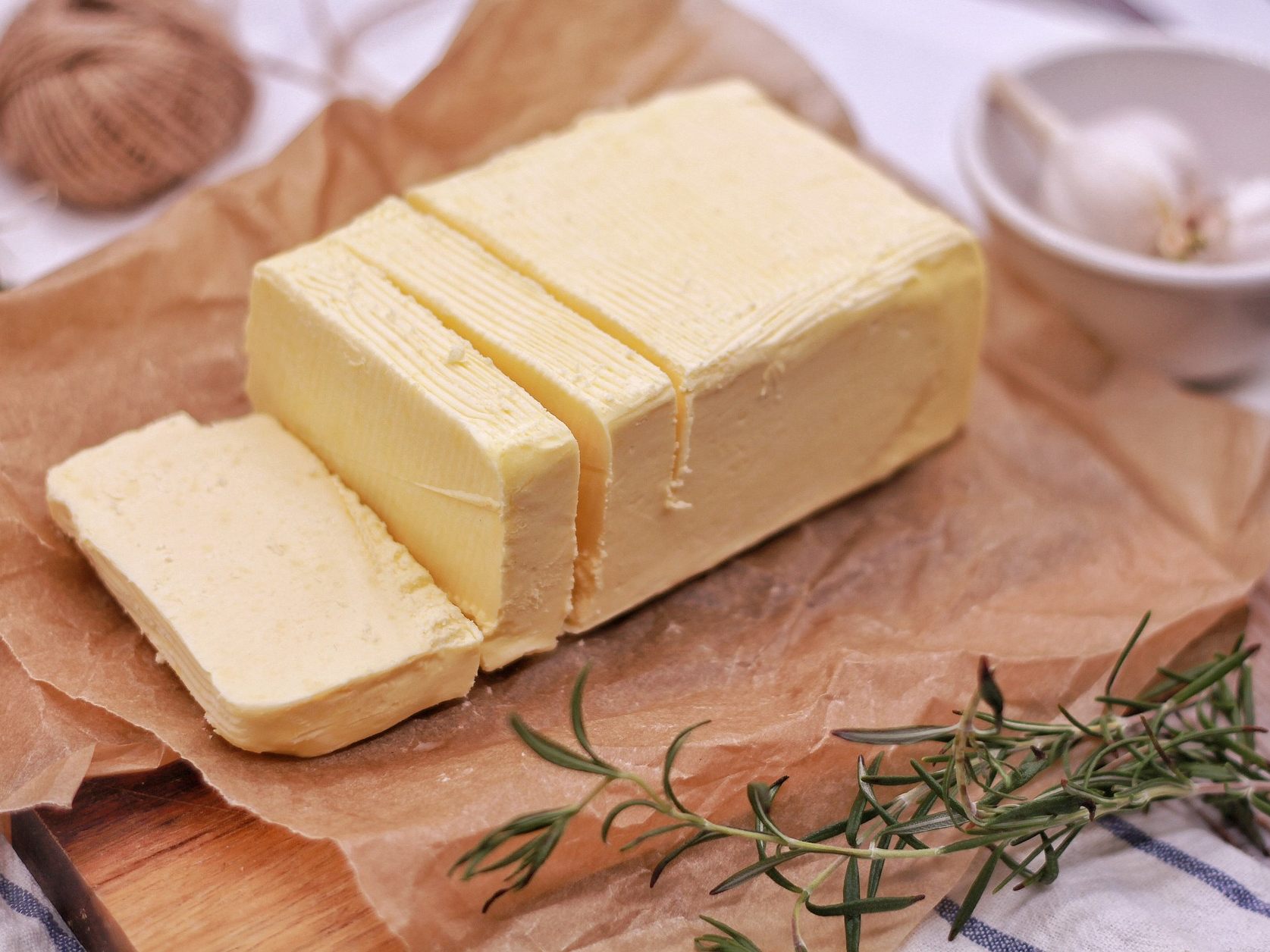 Das sind die Unterschiede zwischen Butter und Margarine.
