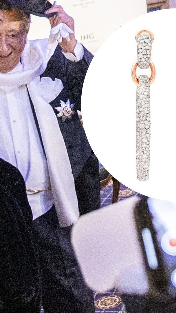 Jane Fonda wird für den Wiener Opernball mit einem Schmuck-Set von der Mailänder Schmuckmaison Pomellato ausgestattet.
