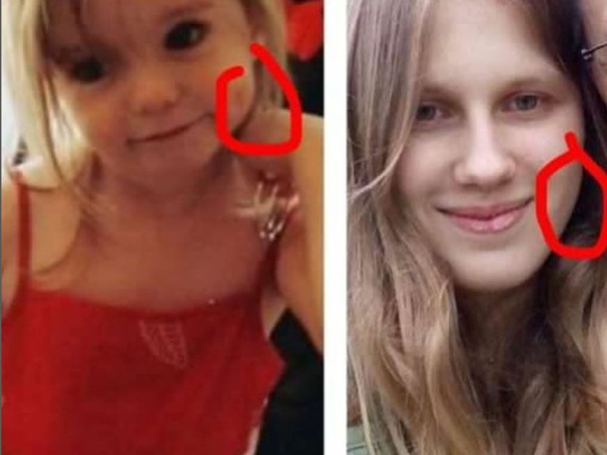 Junge Polin Julia Faustyna behauptet, sie sei Madeleine McCann.