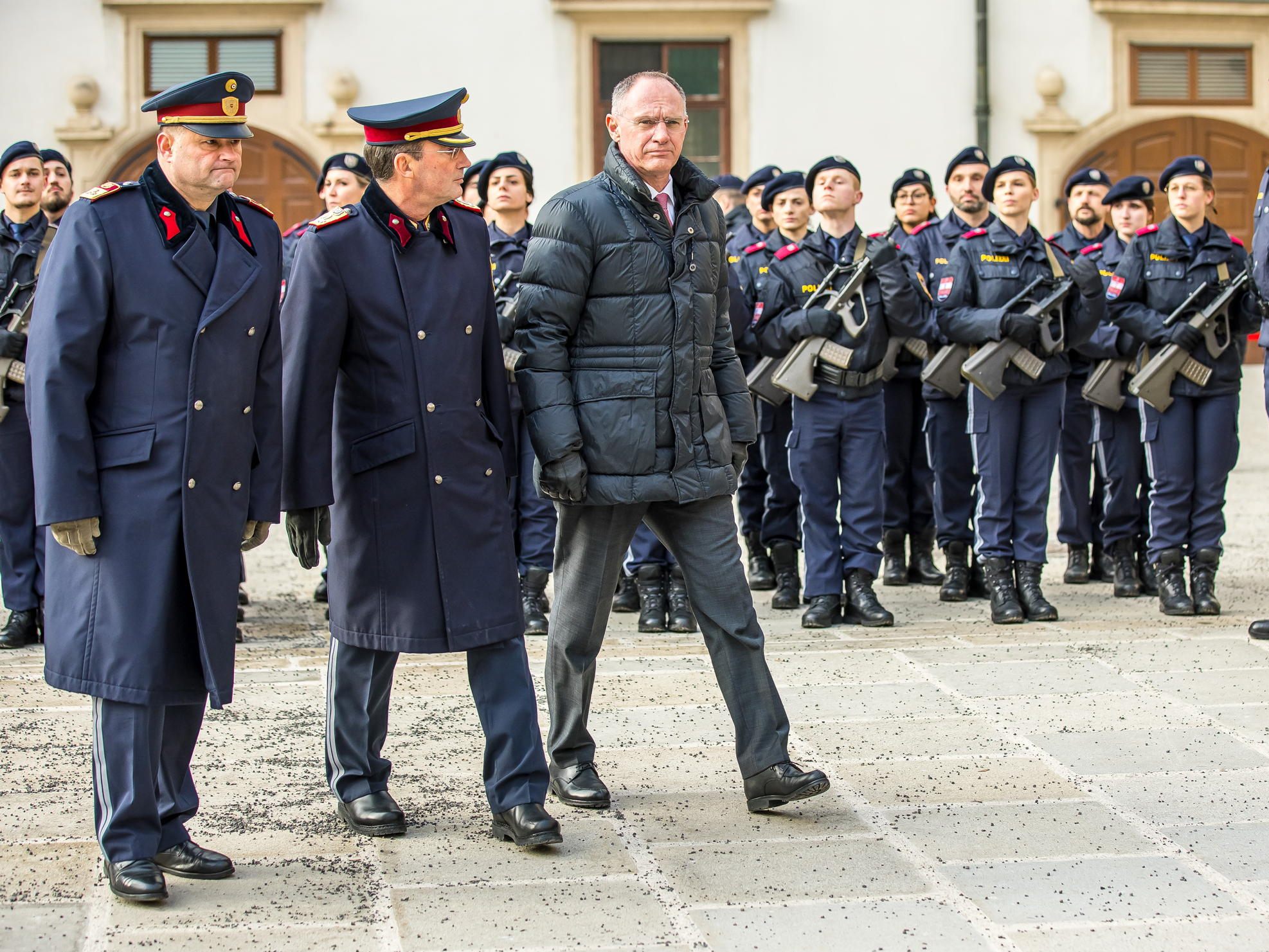 Wiens Polizei darf sich über 177 neue Mitglieder freuen. Wiens Polizei darf sich über 177 neue Mitglieder freuen.