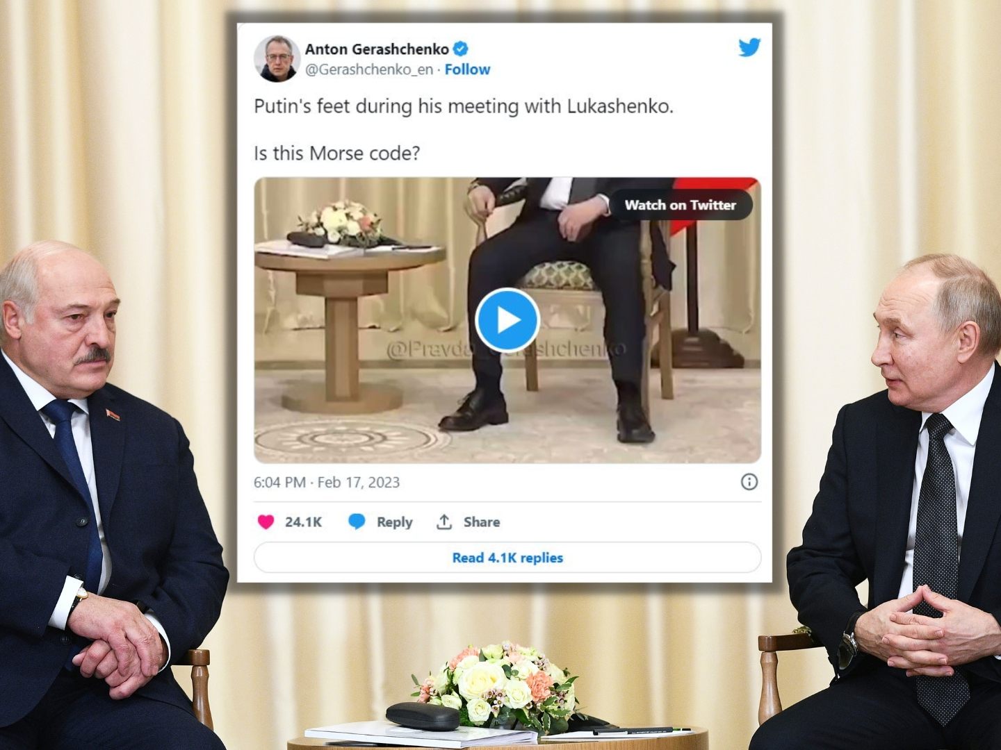 Wilde Spekulationen um Putins Gesundheit.