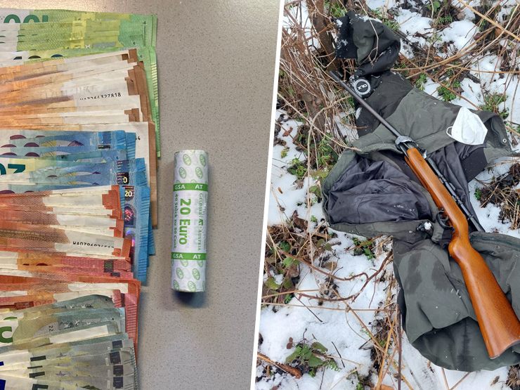 Die Polizei konnte den 23-Jährigen festnehmen. Die Polizei konnte den 23-Jährigen festnehmen.