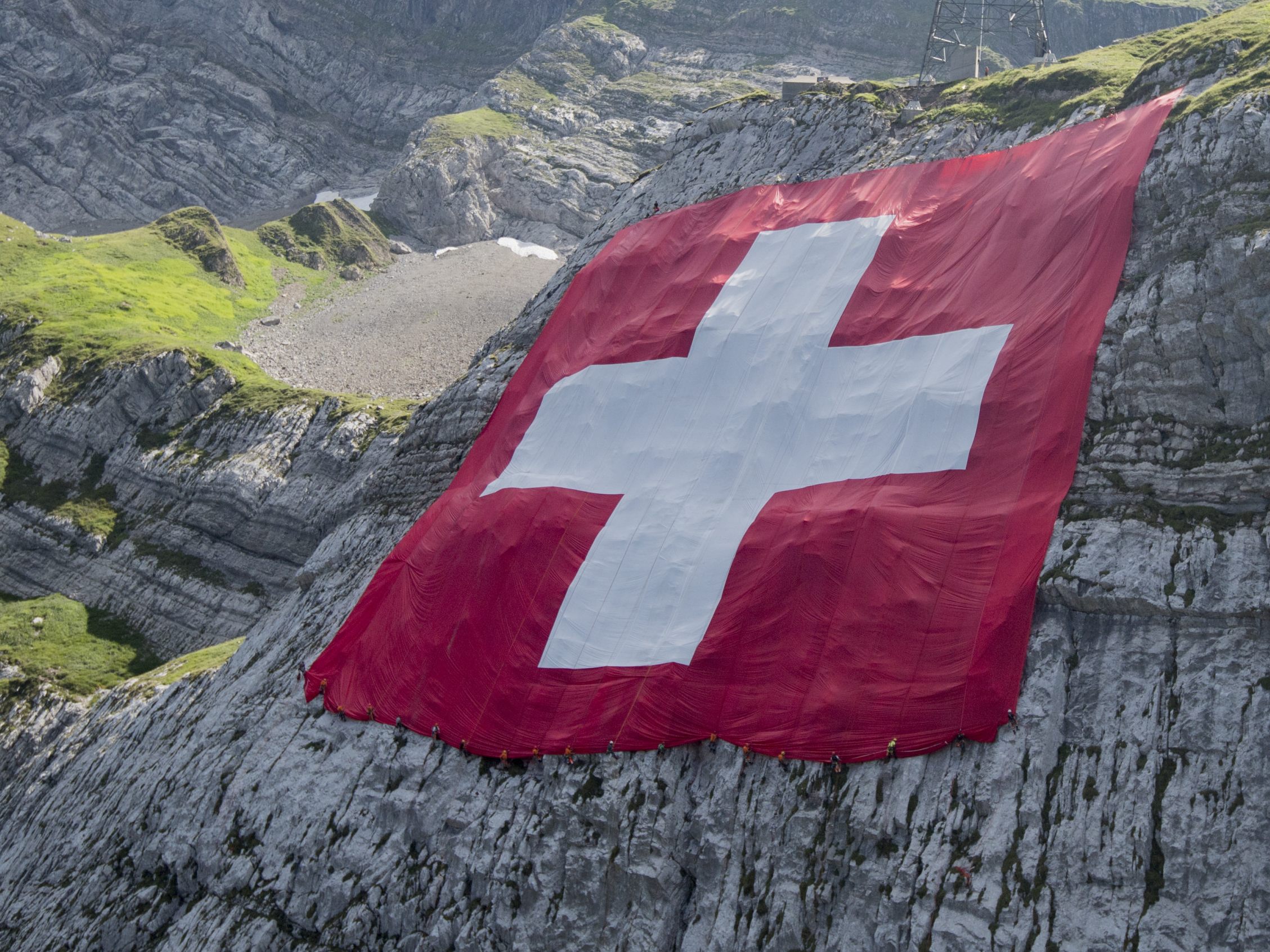Die Wirtschaft in der Schweiz stagniert. Die Wirtschaft in der Schweiz stagniert.