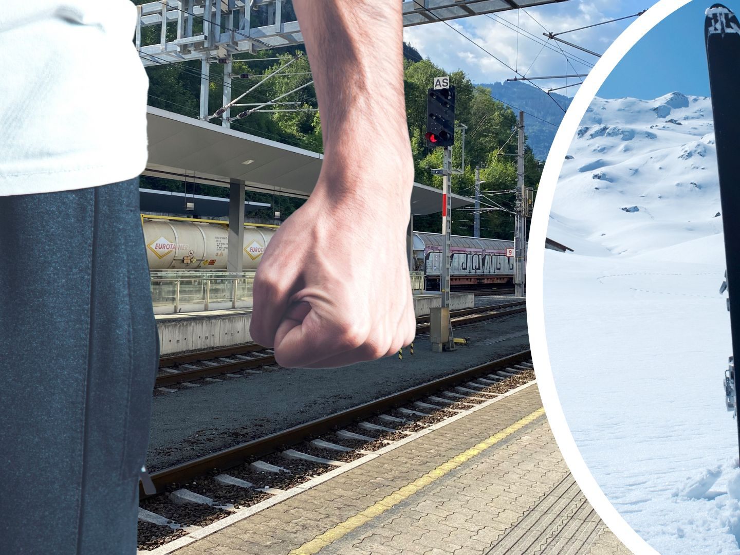 Ein Skitag am Arlberg nahm für die vier Vorarlberger Manager am Bahnhof Feldkirch ein böses Ende. Ein Skitag am Arlberg nahm für die vier Vorarlberger Manager am Bahnhof Feldkirch ein böses Ende.