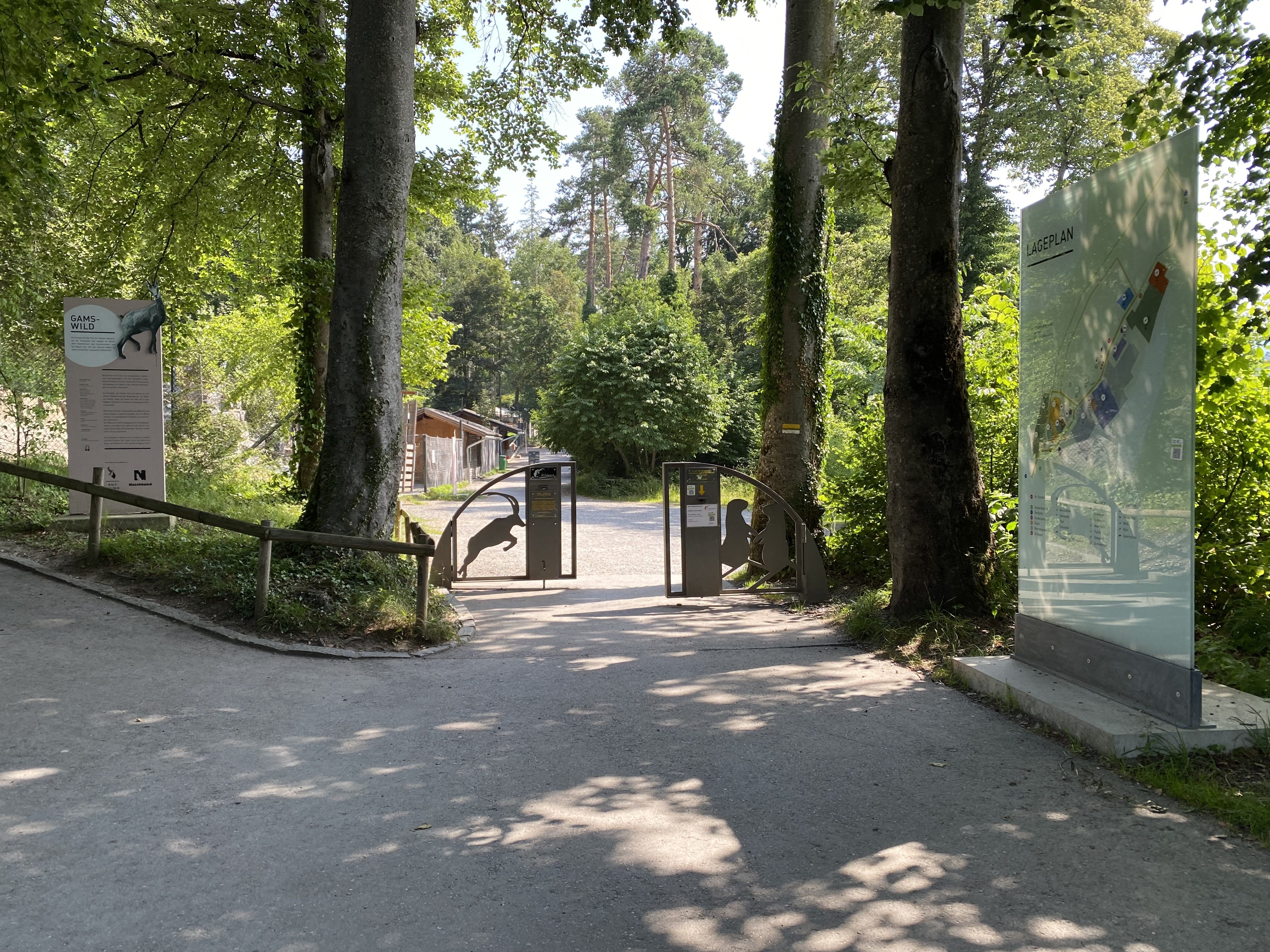 Der Feldkircher Wildpark. Der Feldkircher Wildpark.