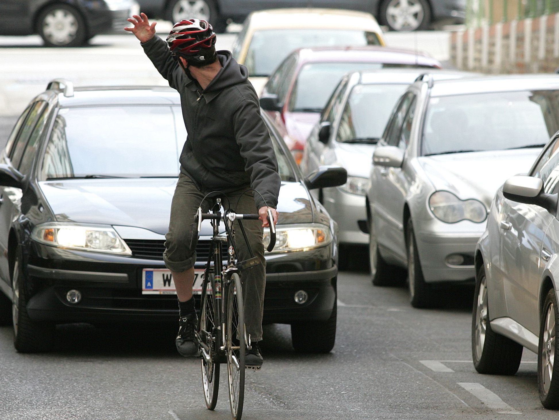 Gerade in Österreichs Städten sei die Situation für Radfahrer laut einer Umfrage noch ausbaubar.