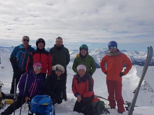 NF Gruppe auf dem Vergaldner Schneeberg NF Gruppe auf dem Vergaldner Schneeberg