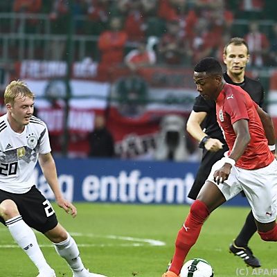 Deutschland und Österreich duellierten sich zuletzt 2018 in Klagenfurt