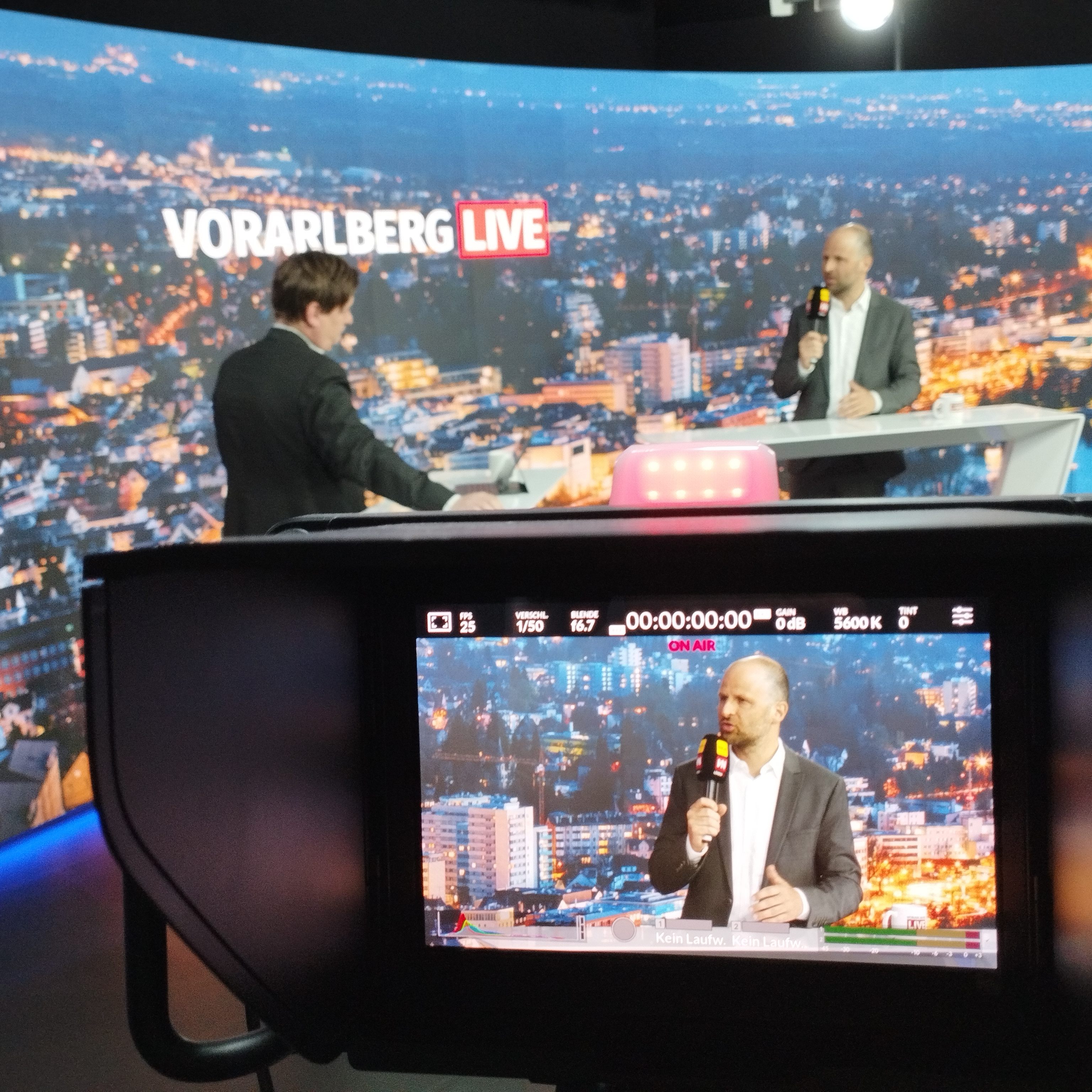 Marco Tittler bei "Vorarlberg LIVE".