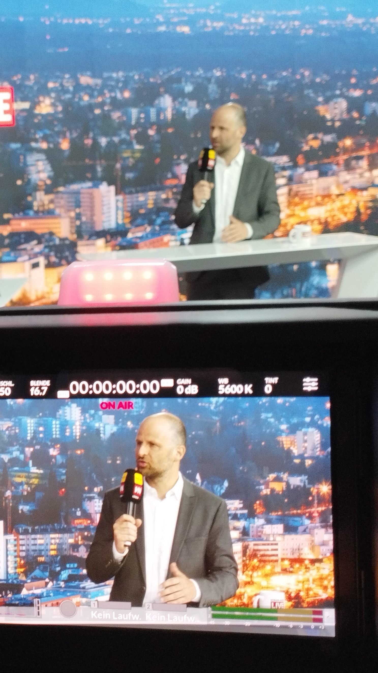 Marco Tittler bei "Vorarlberg LIVE".