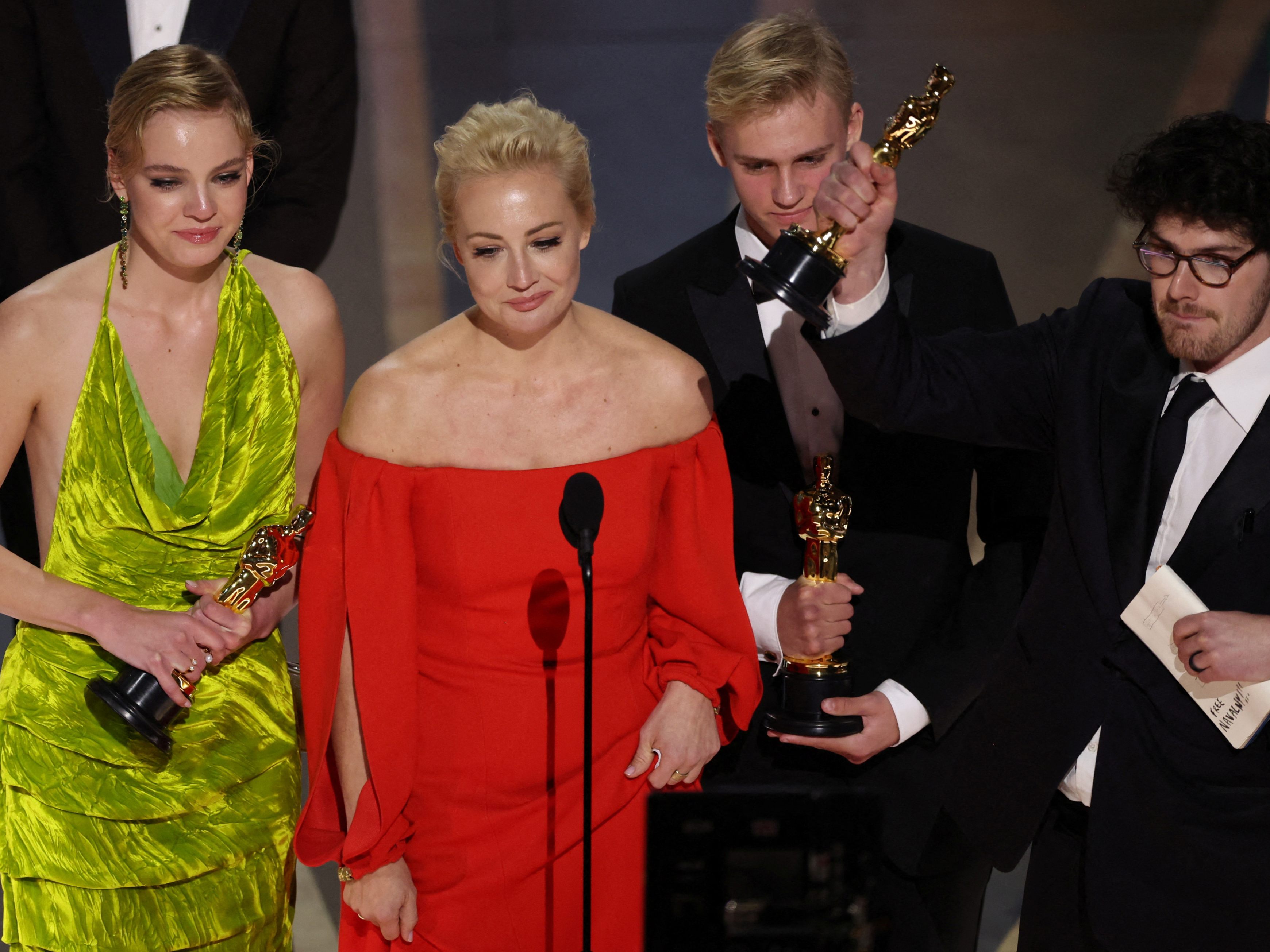 "Navalny" von Daniel Roheran gewann den Oscar als bester Dokumentarfilm.