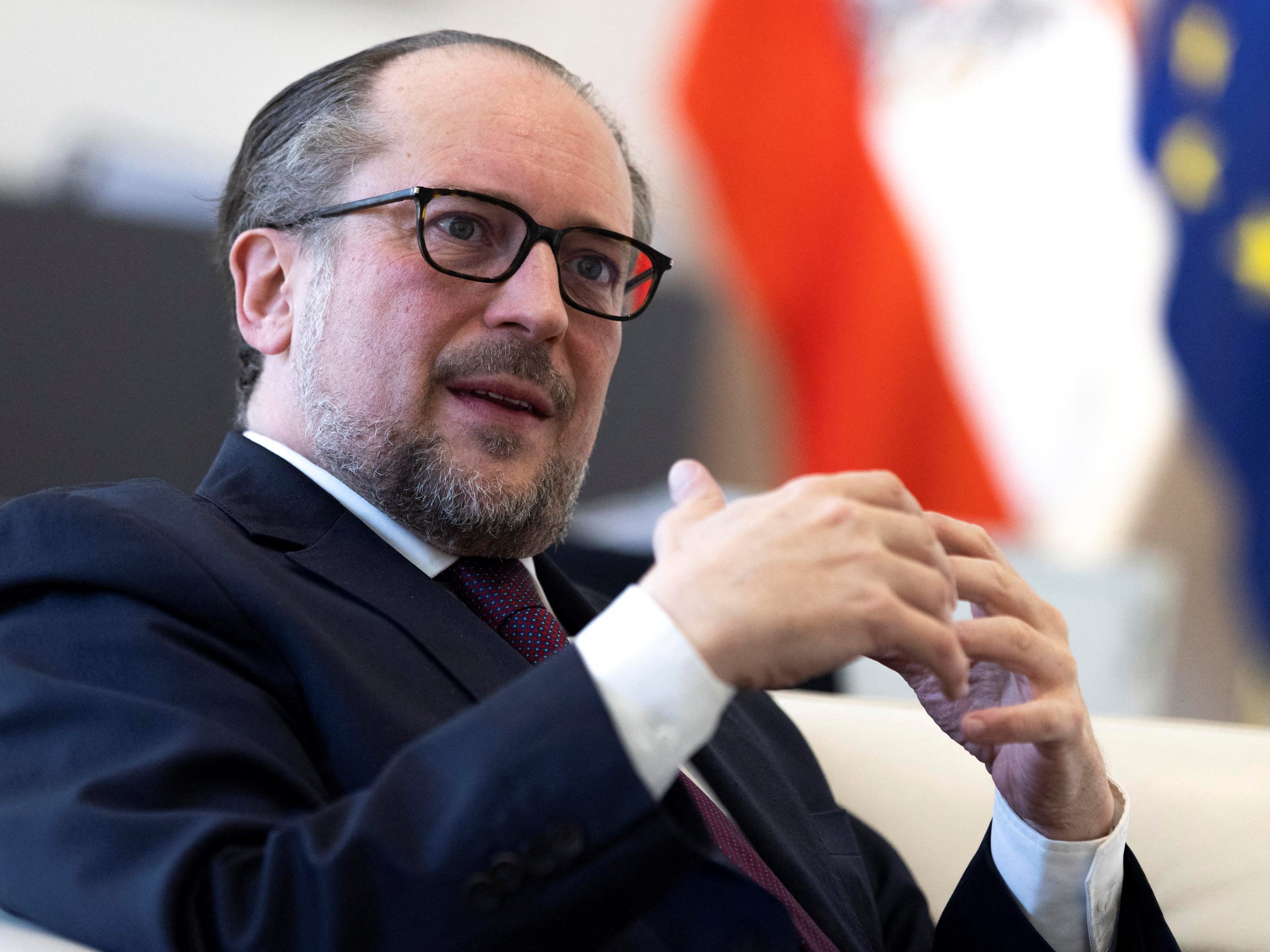 Laut Außenminister Schallenberg können wir uns nicht völlig von Russland abkoppeln.