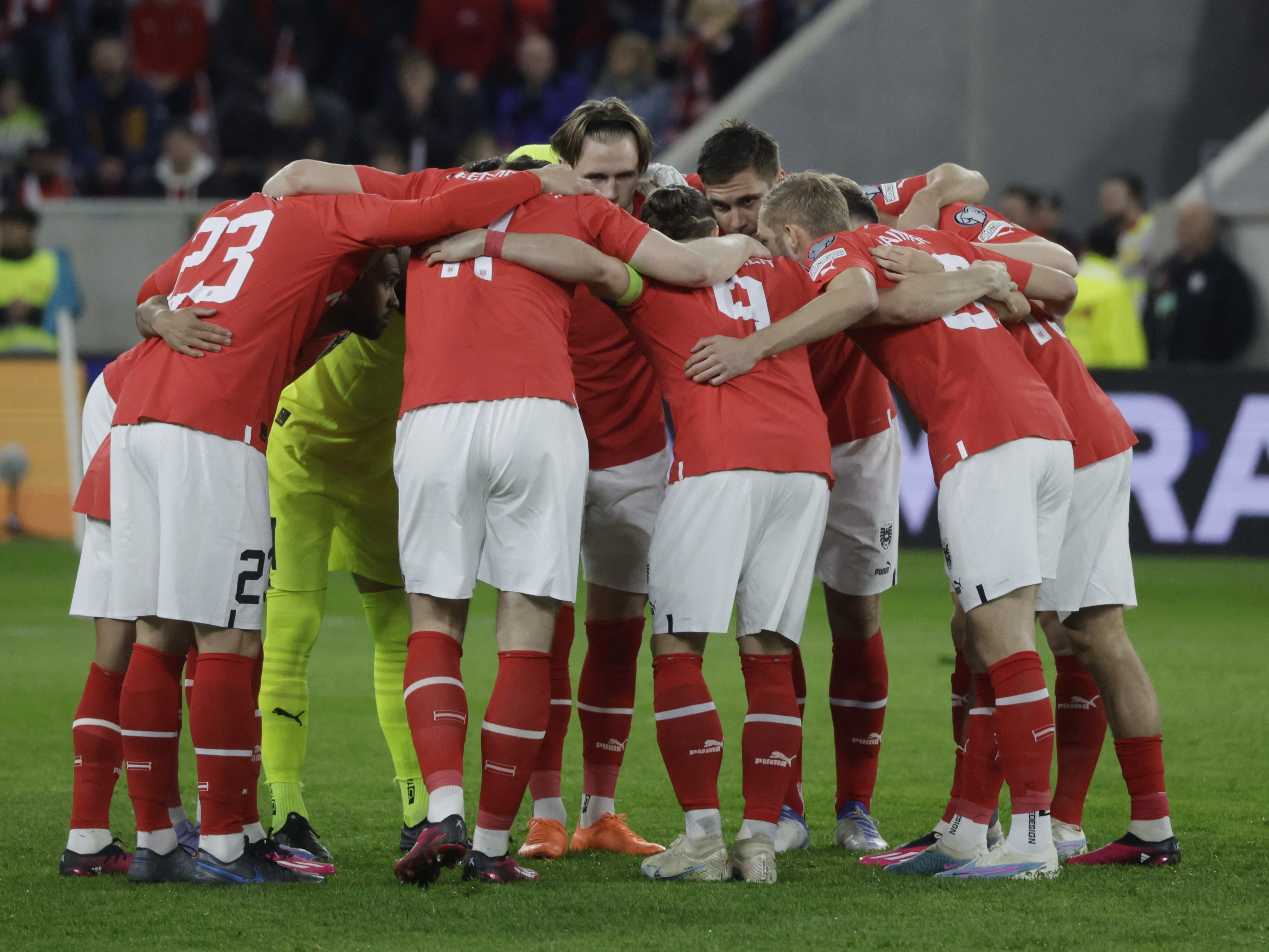 Österreich spielt am Montag in der Fußball-EM-Qualifikation gegen Estland.