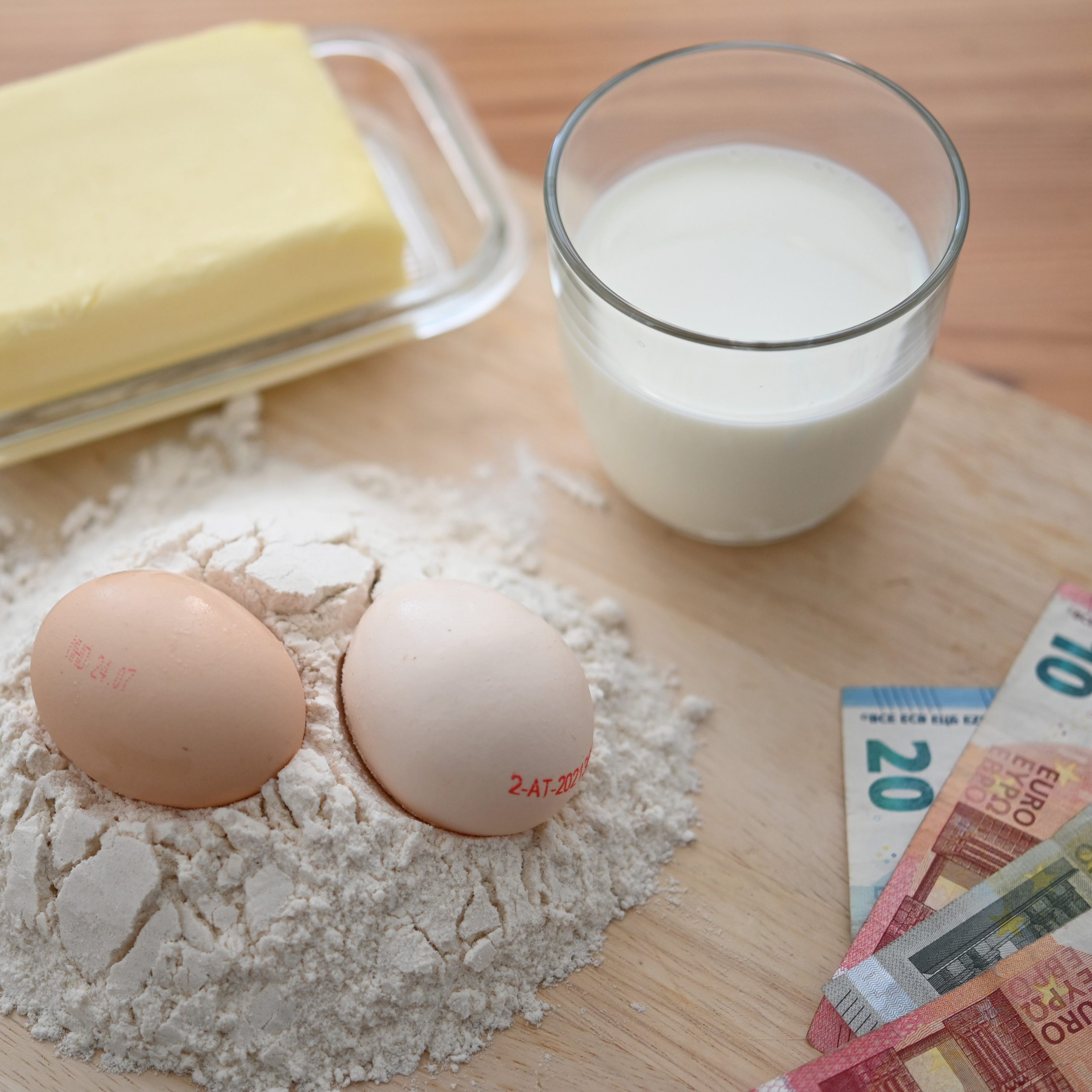 Die steigenden Preise in der Lebensmittelbranche beschäftigen die BWB.