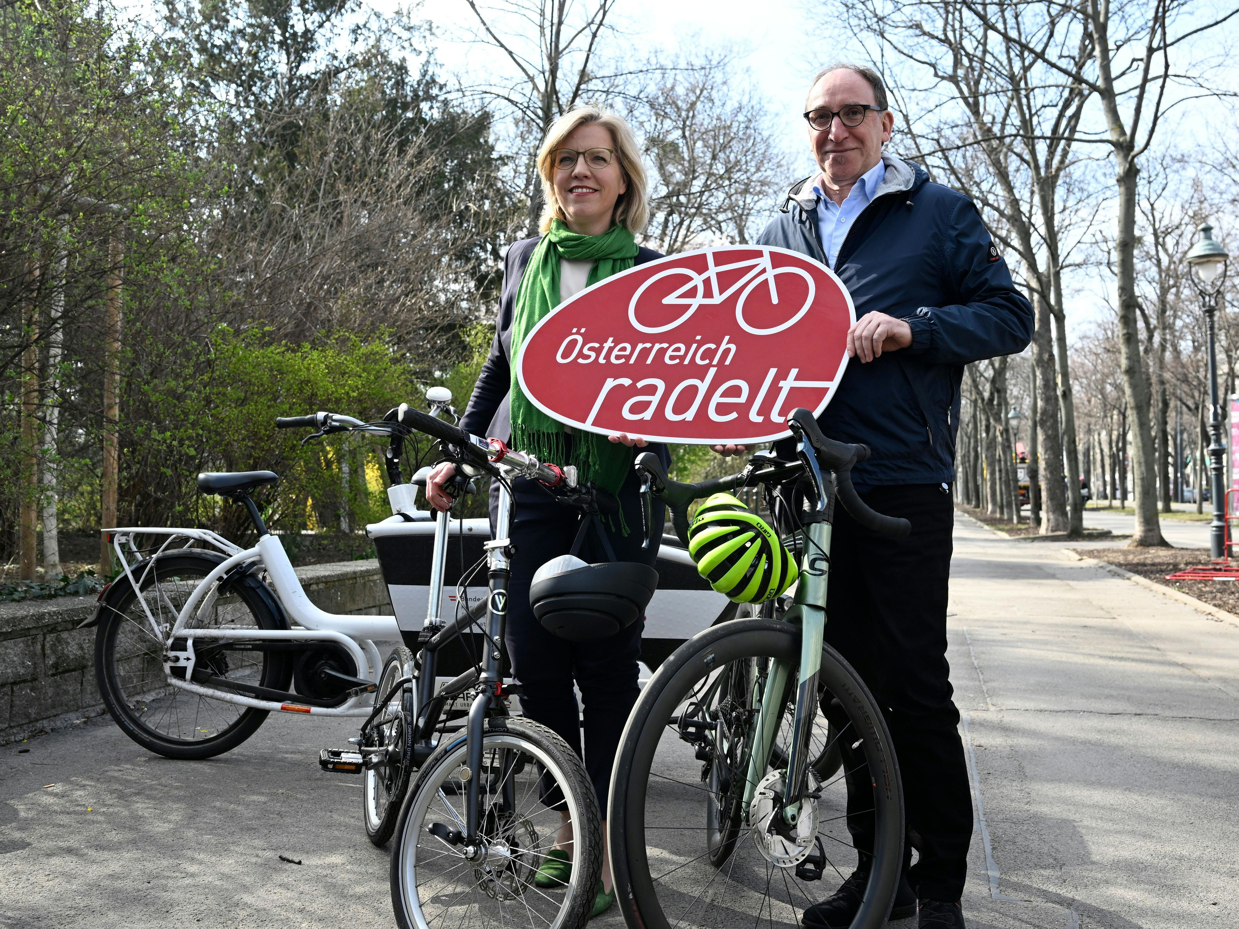 Zum 5. Mal startete die Aktion "Österreich radelt" am Montag. Zum 5. Mal startete die Aktion "Österreich radelt" am Montag.