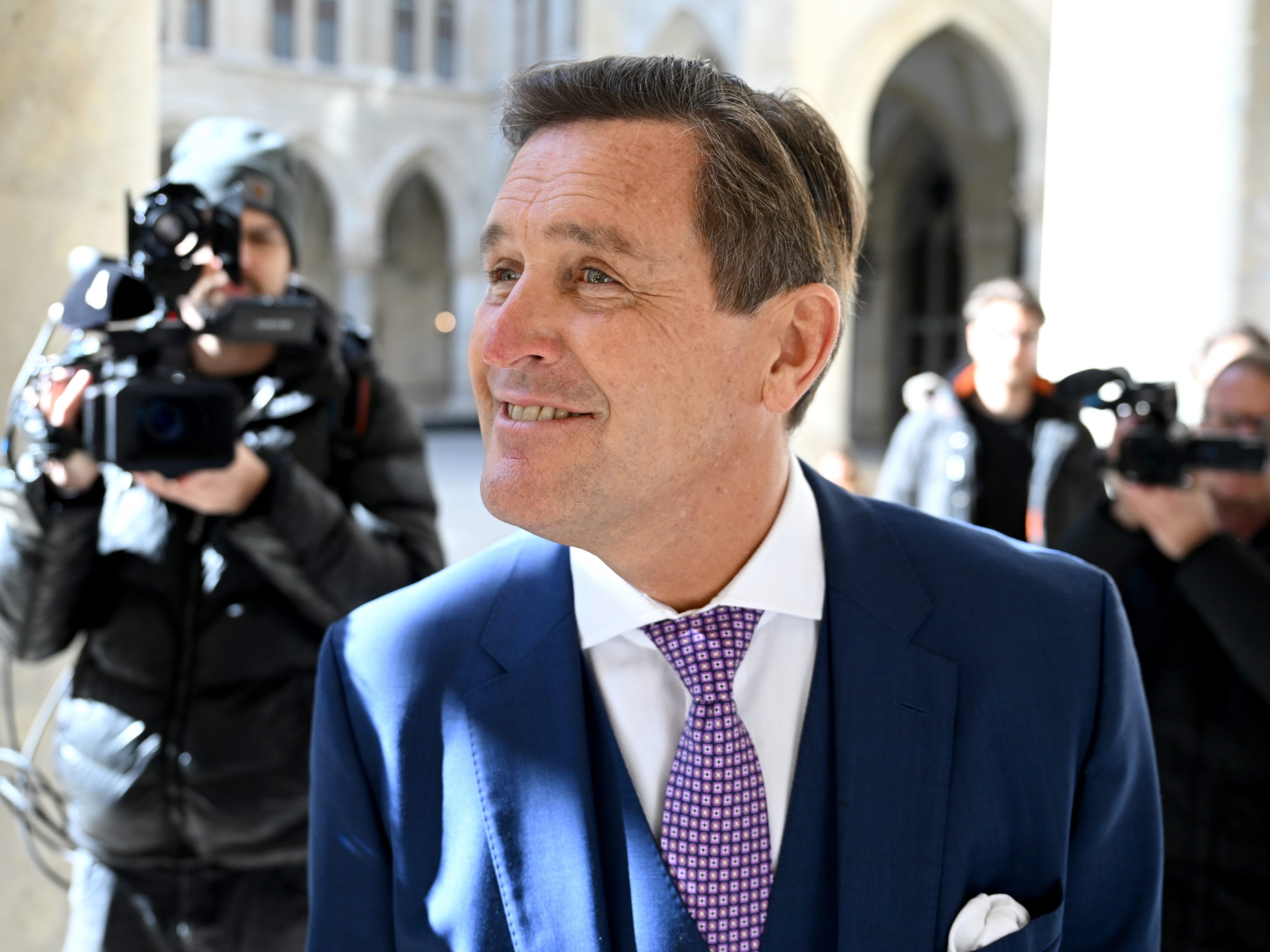 Peter Hanke musste der U-Kommission Rede und Antwort stehen.