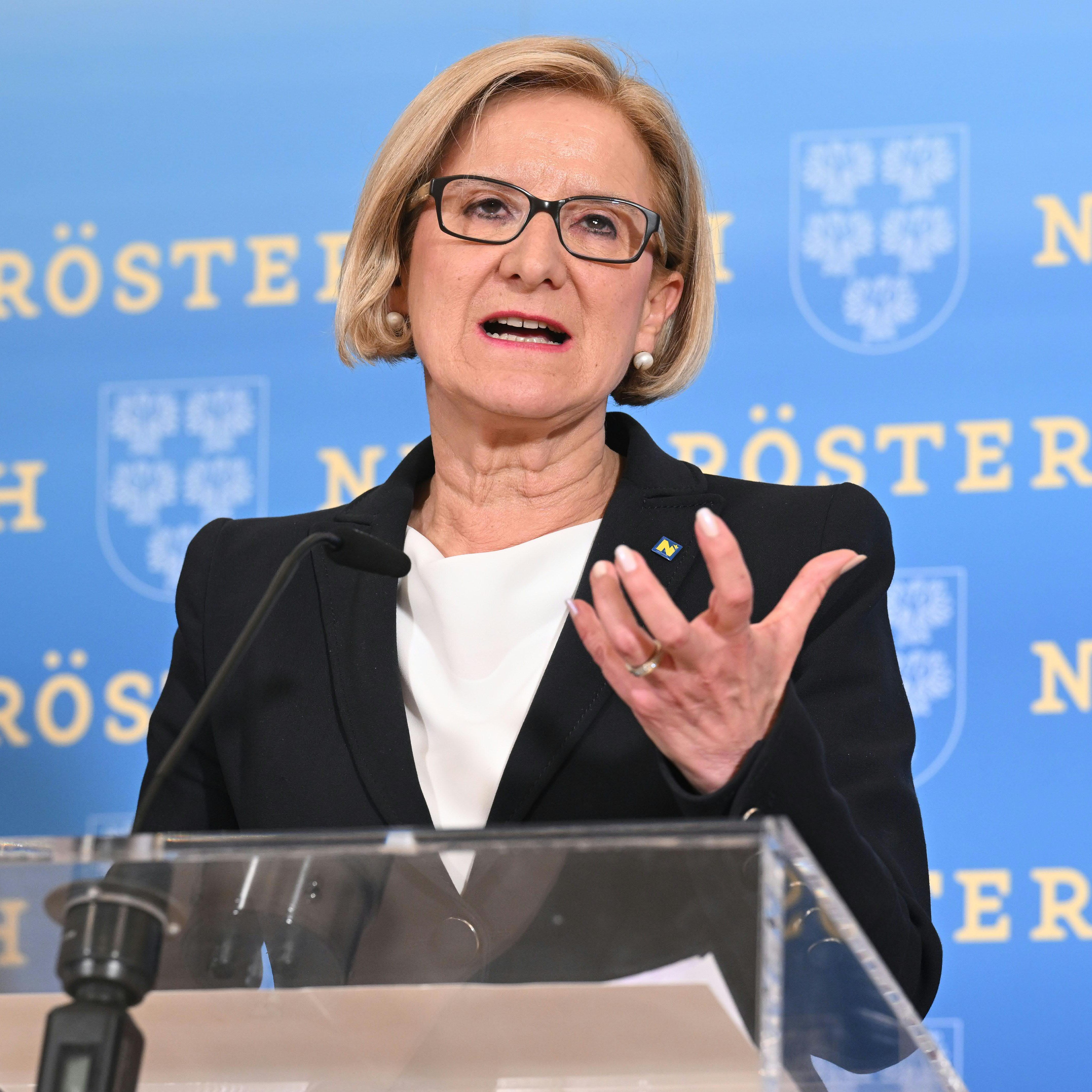 Johanna Mikl-Leitner darf nur mit den Stimmen ihrer ÖVP-Parteikollegen rechnen.