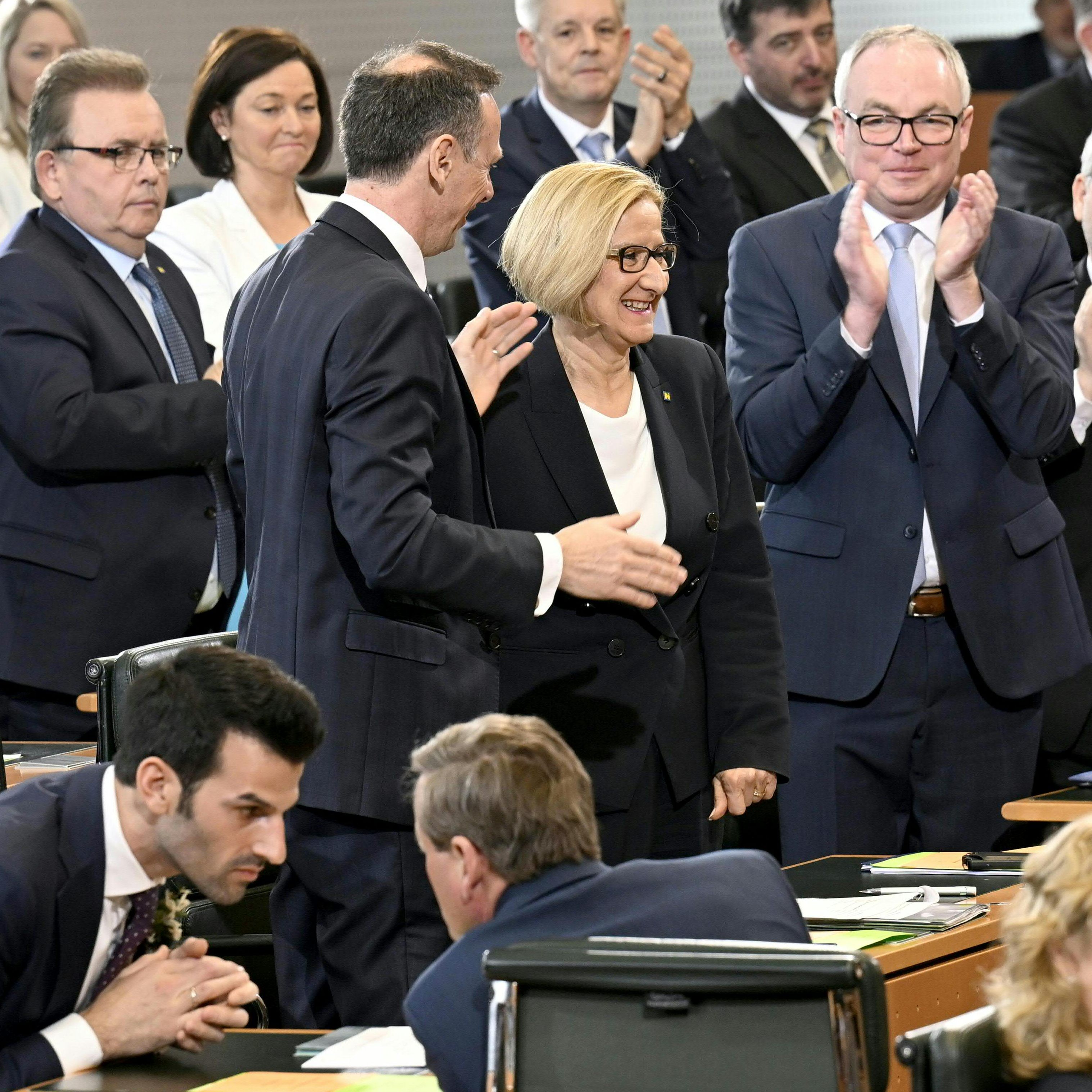 Johanna Mikl-Leitner wurde erneut zur Landeshauptfrau gewählt.