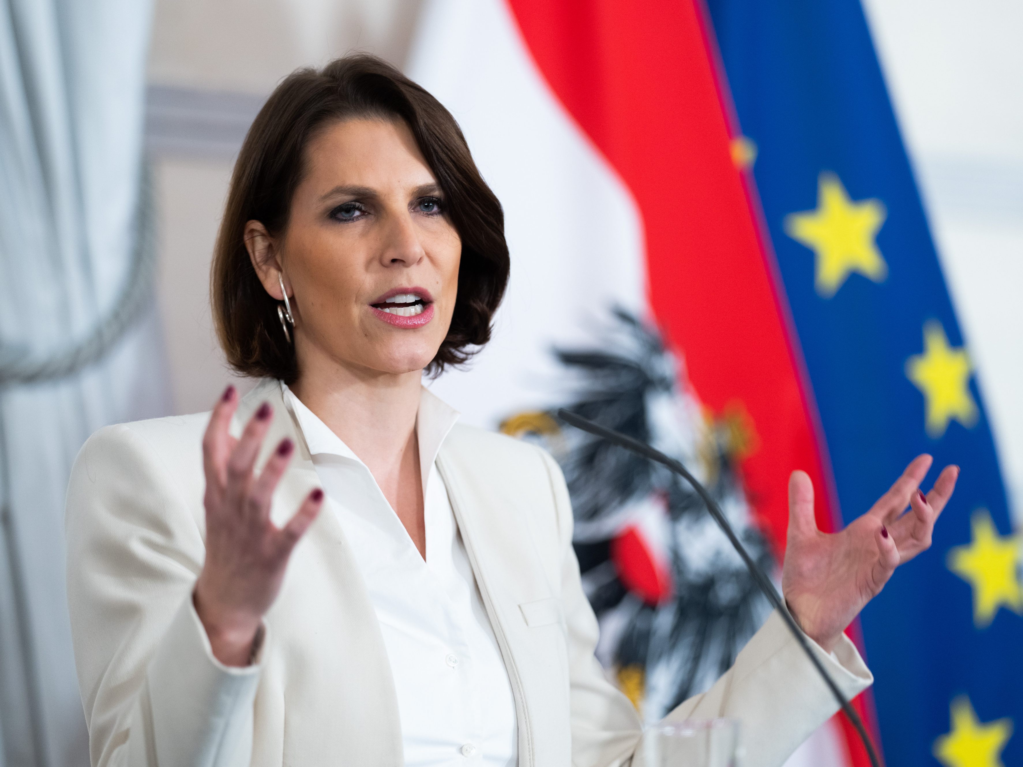 Verfassungsministerin Karoline Edtstadler.
