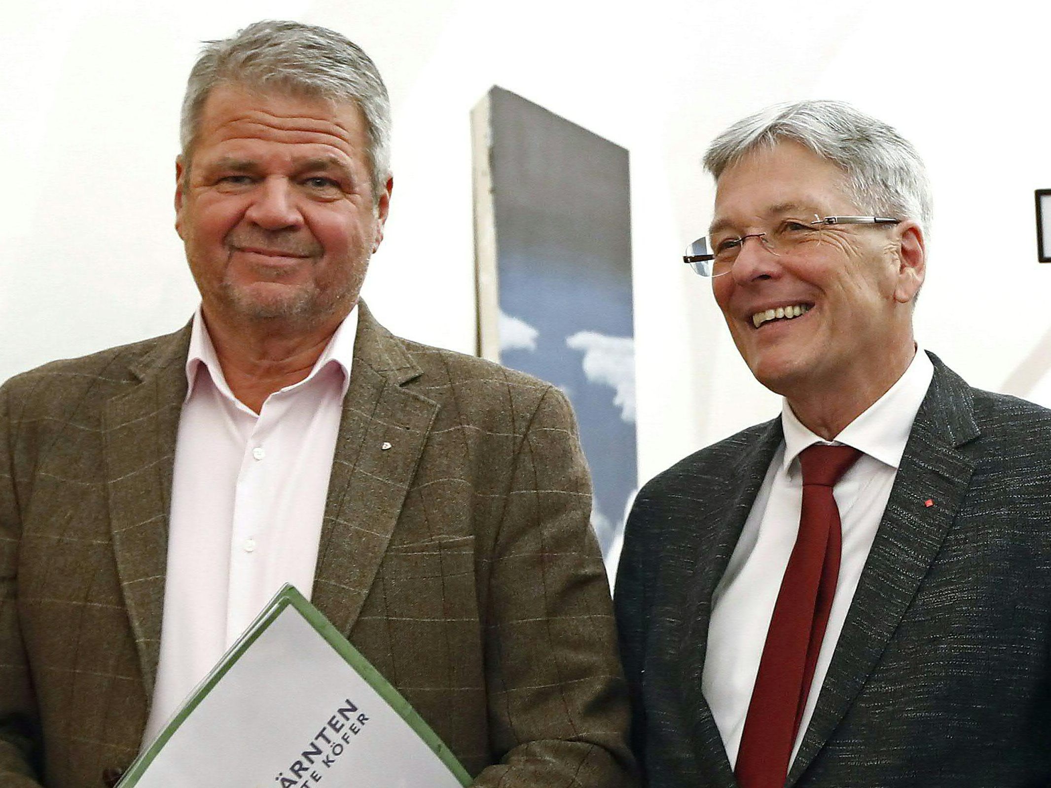 Team Kärnten Parteichef Köfer und Landeshauptmann Kaiser trafen sich am Freitag zu Gesprächen. Team Kärnten Parteichef Köfer und Landeshauptmann Kaiser trafen sich am Freitag zu Gesprächen.