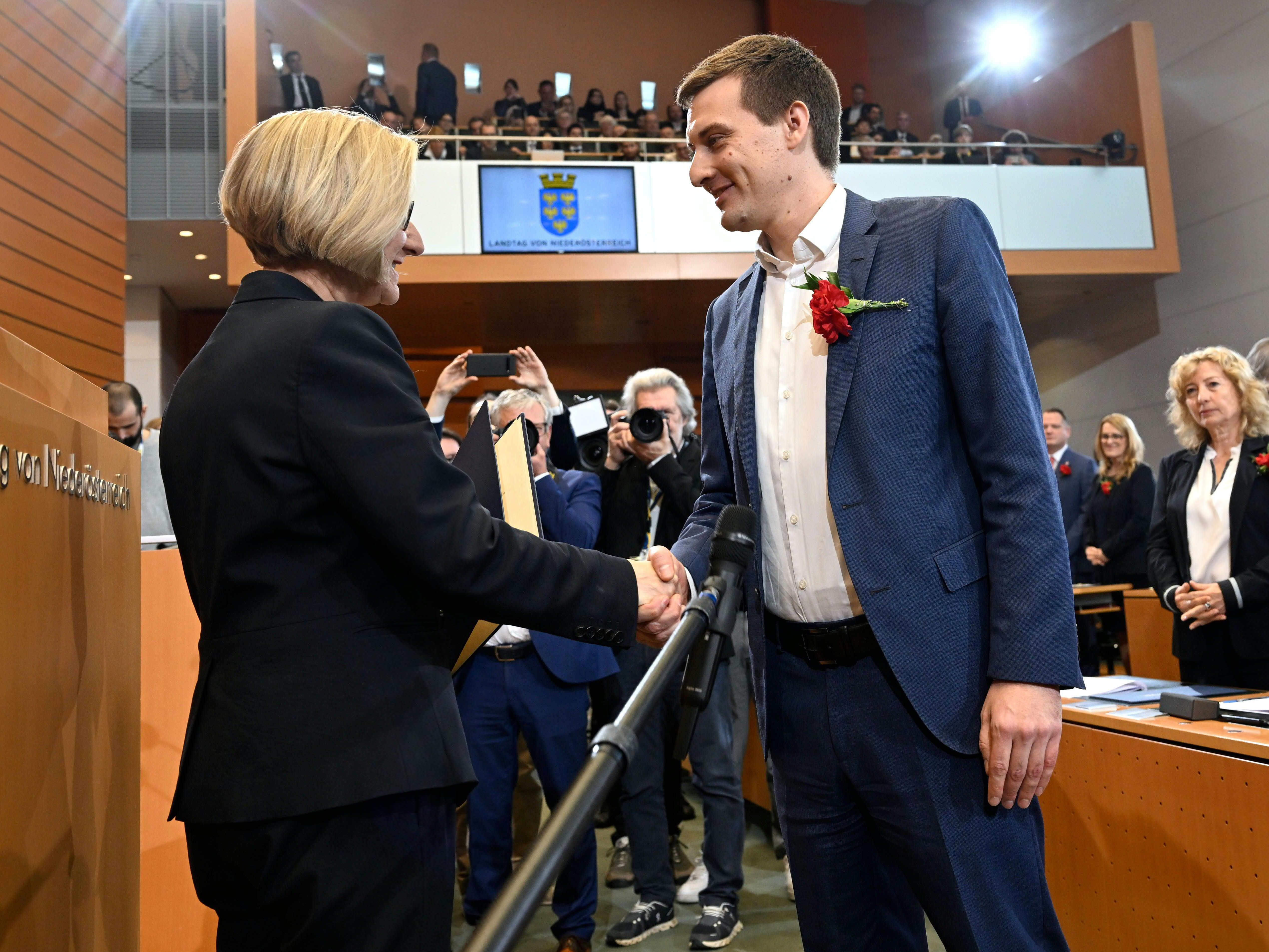 Sven Hergovich wird Landesrat für Kommunale Verwaltung und Baurecht. Sven Hergovich wird Landesrat für Kommunale Verwaltung und Baurecht.