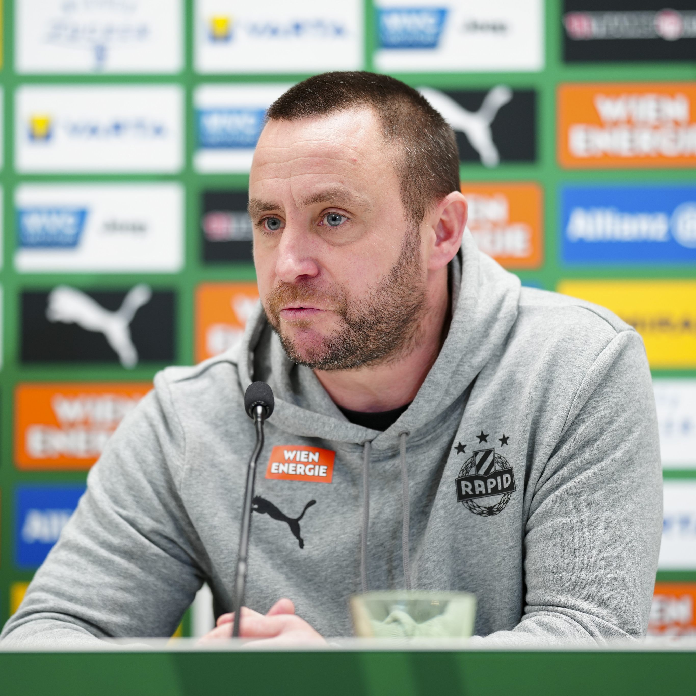 Rapid-Wien-Geschäftsführer Hofmann berichtete von Gesprächen.