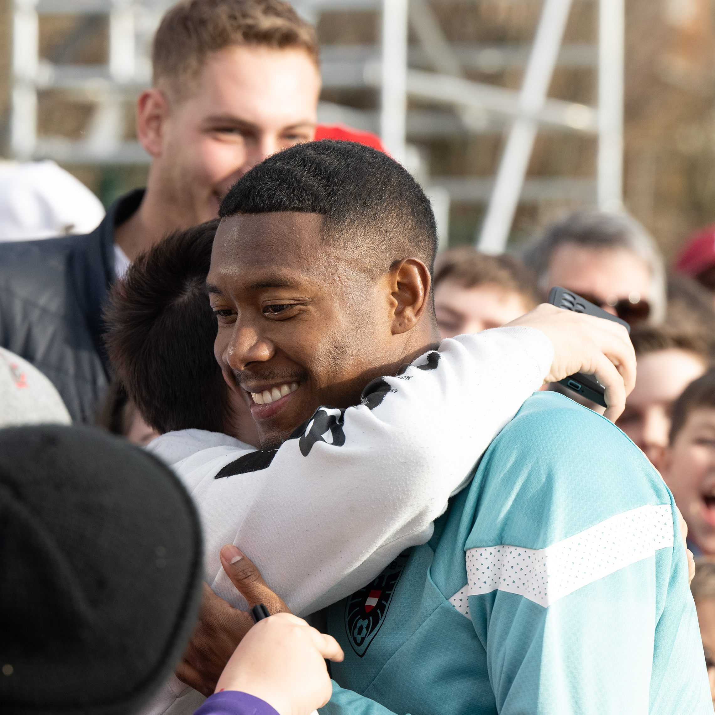 David Alaba im ÖFB-Teamtraining.