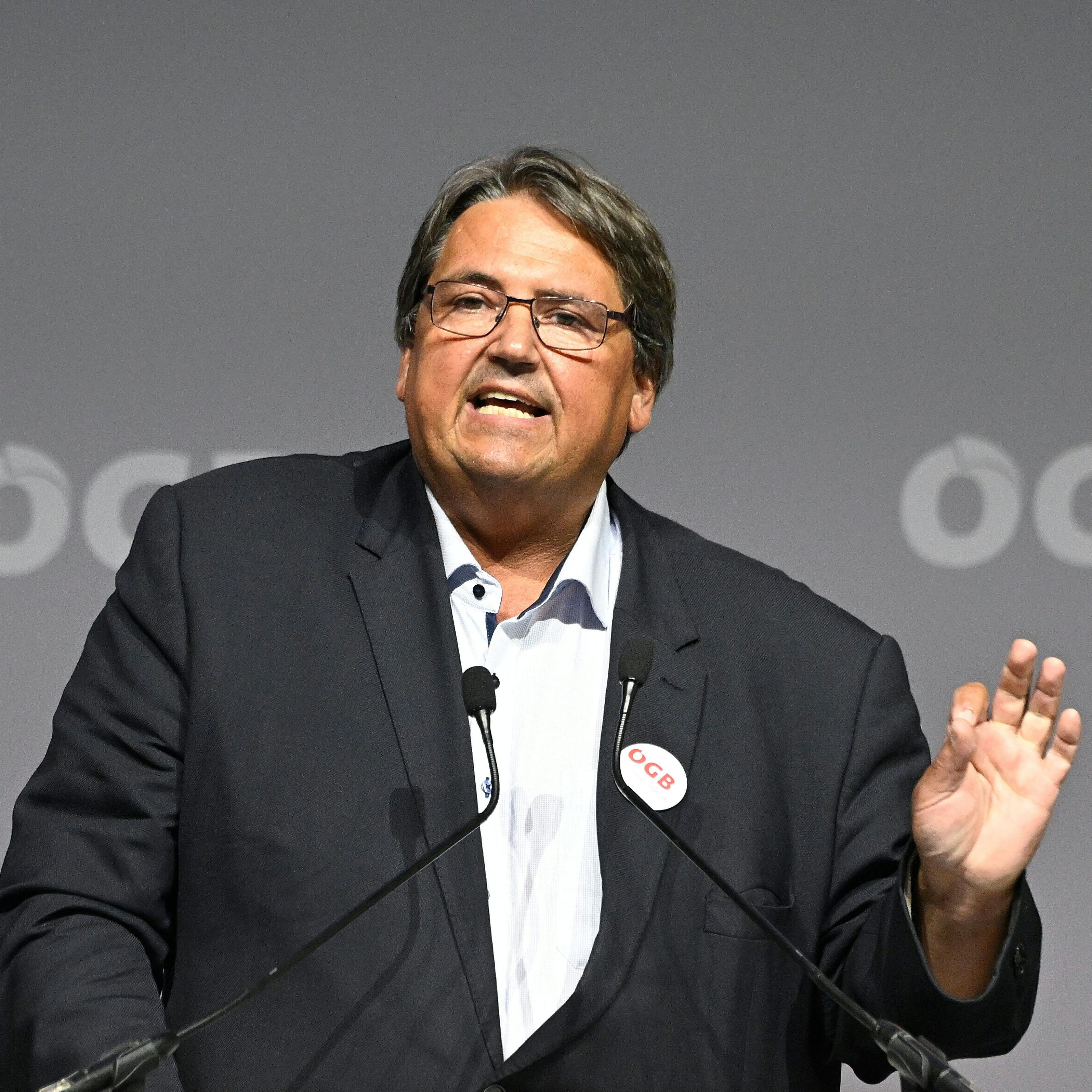 Josef Muchitsch (Vorsitzender Gewerkschaft Bau-Holz) wirft der Regierung Versagen vor.