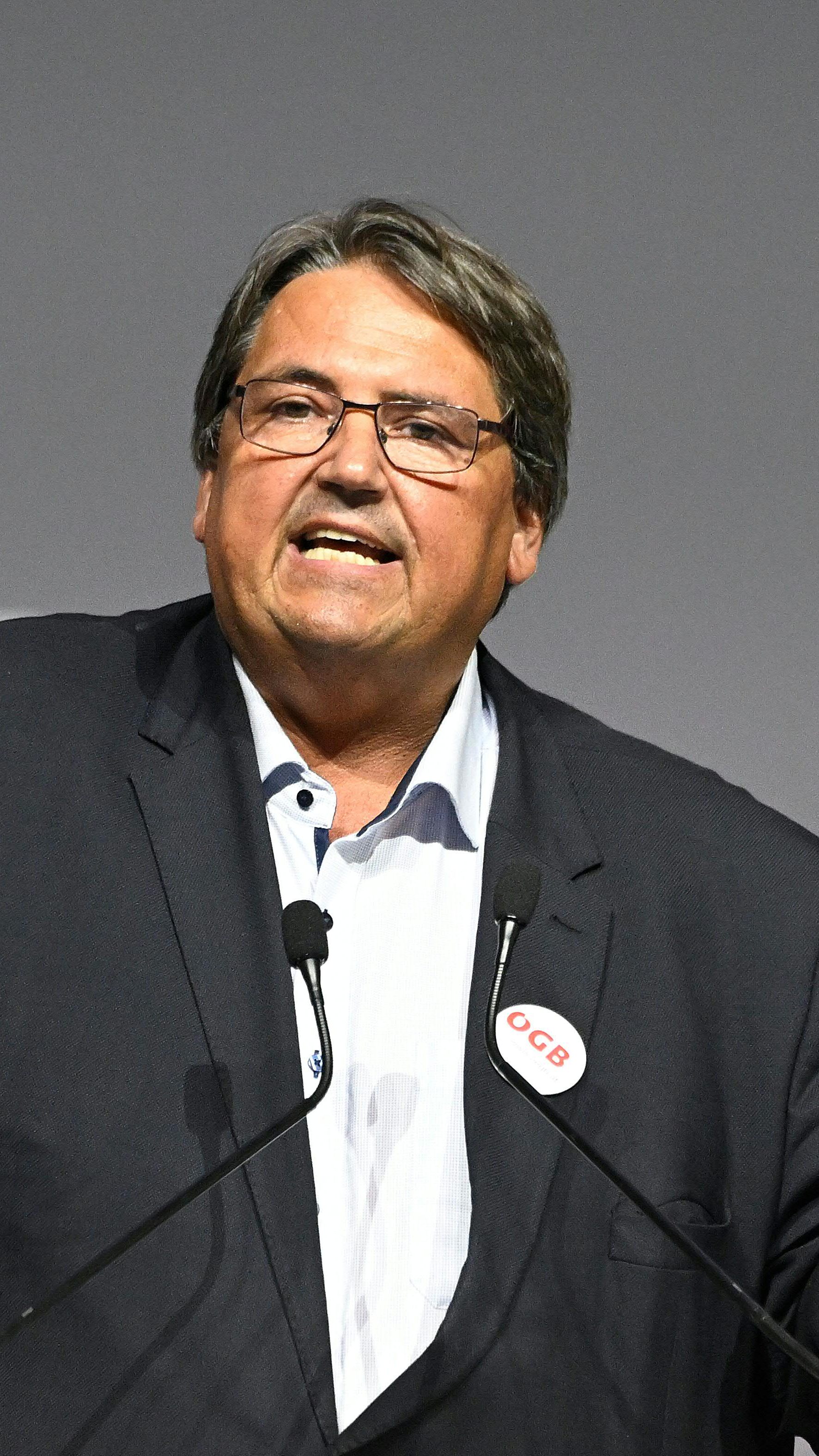 Josef Muchitsch (Vorsitzender Gewerkschaft Bau-Holz) wirft der Regierung Versagen vor.