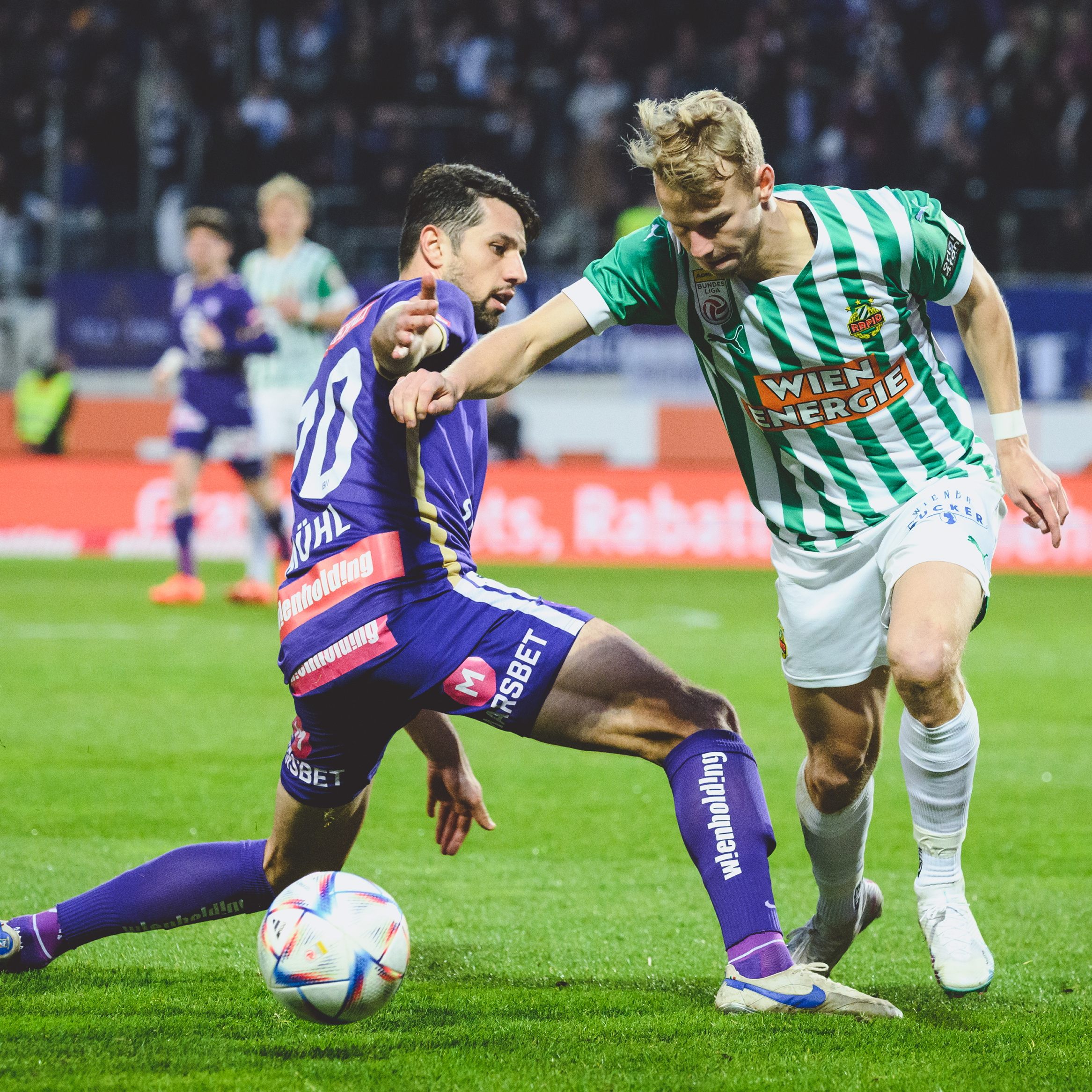 Die "Veilchen" bejubelten den Einzug in die Meistergruppe.