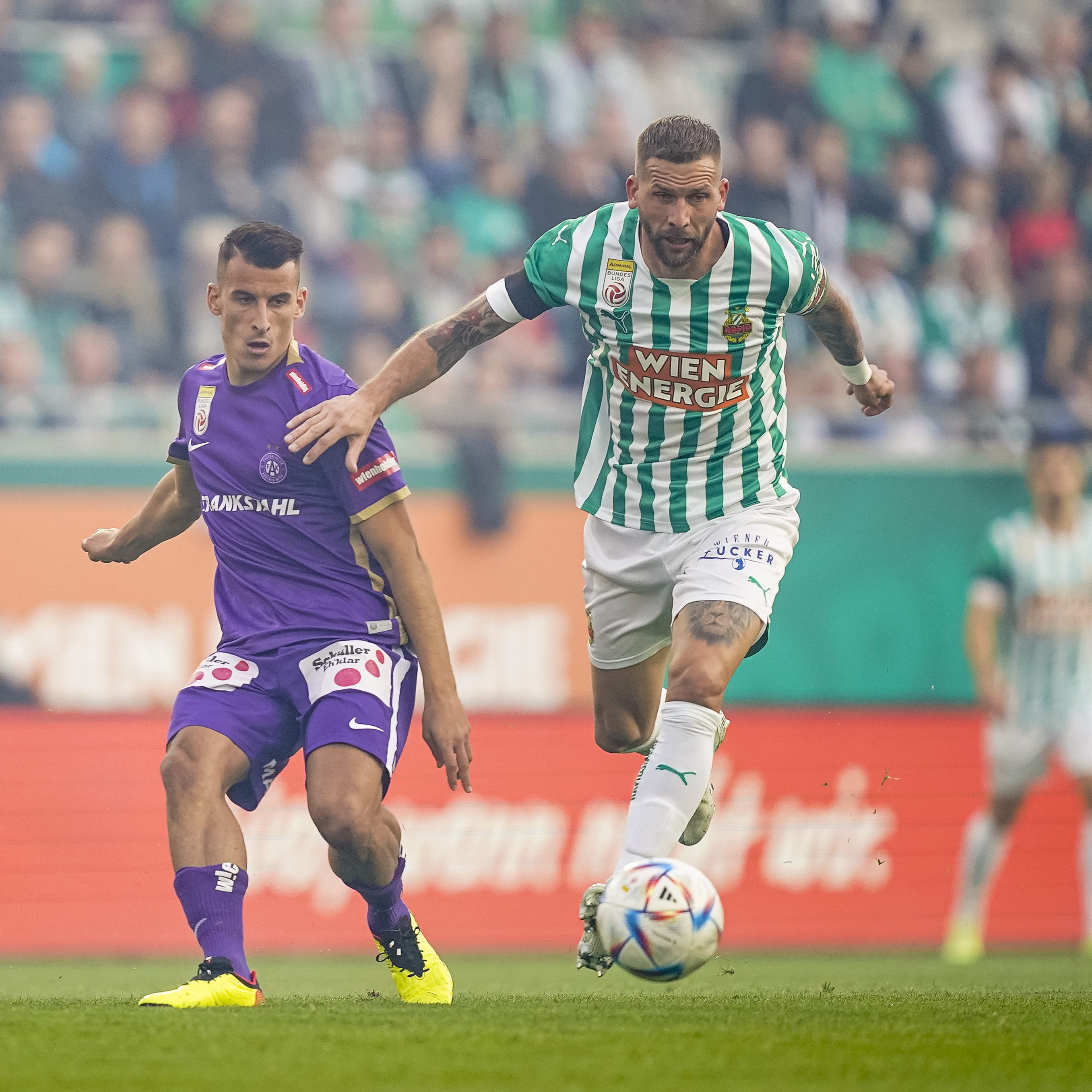 LIVE-Ticker zum Spiel Austria Wien gegen Rapid Wien ab 17.00 Uhr.