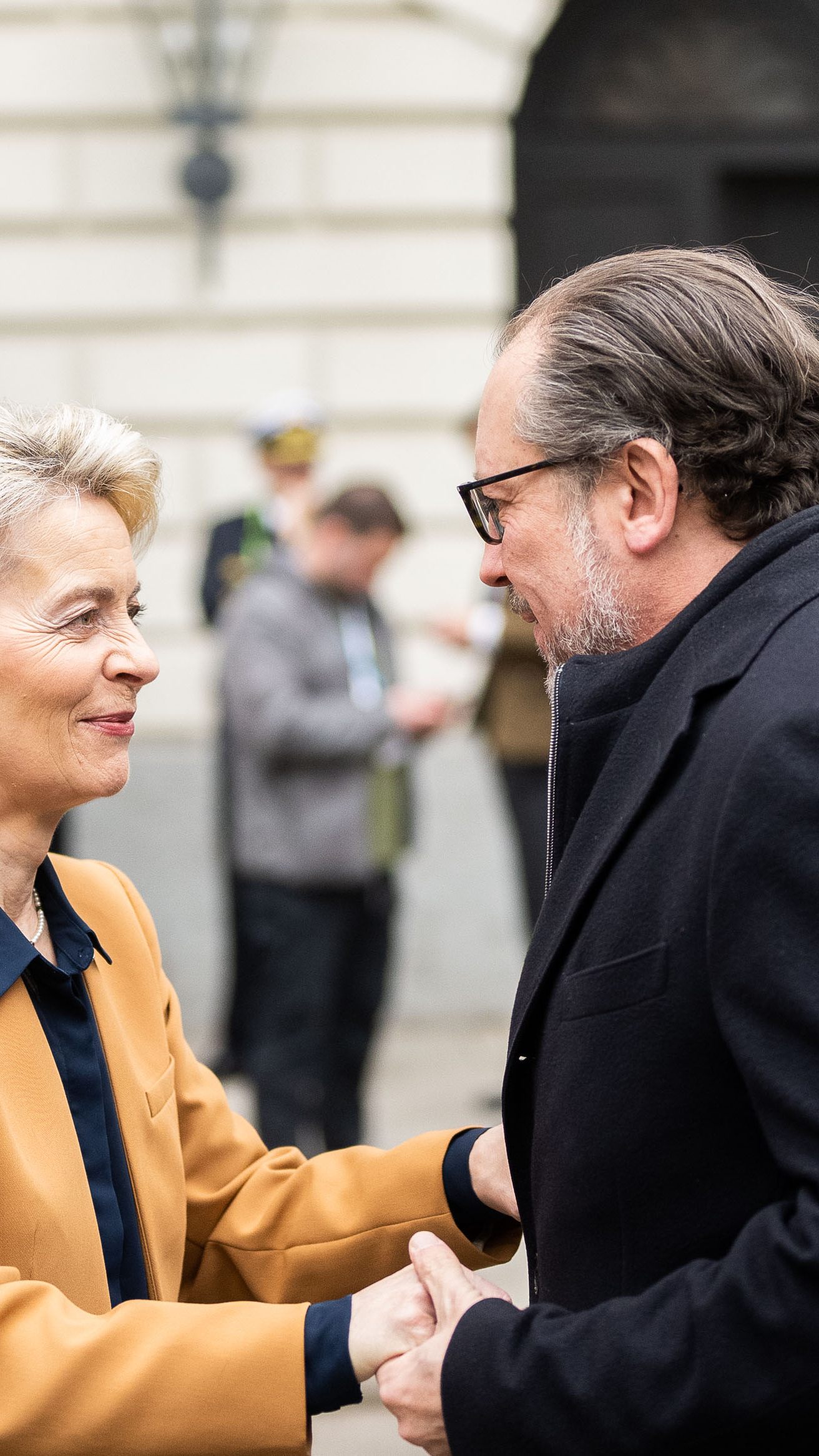 Ursula von der Leyen, Alexander Schallenberg.