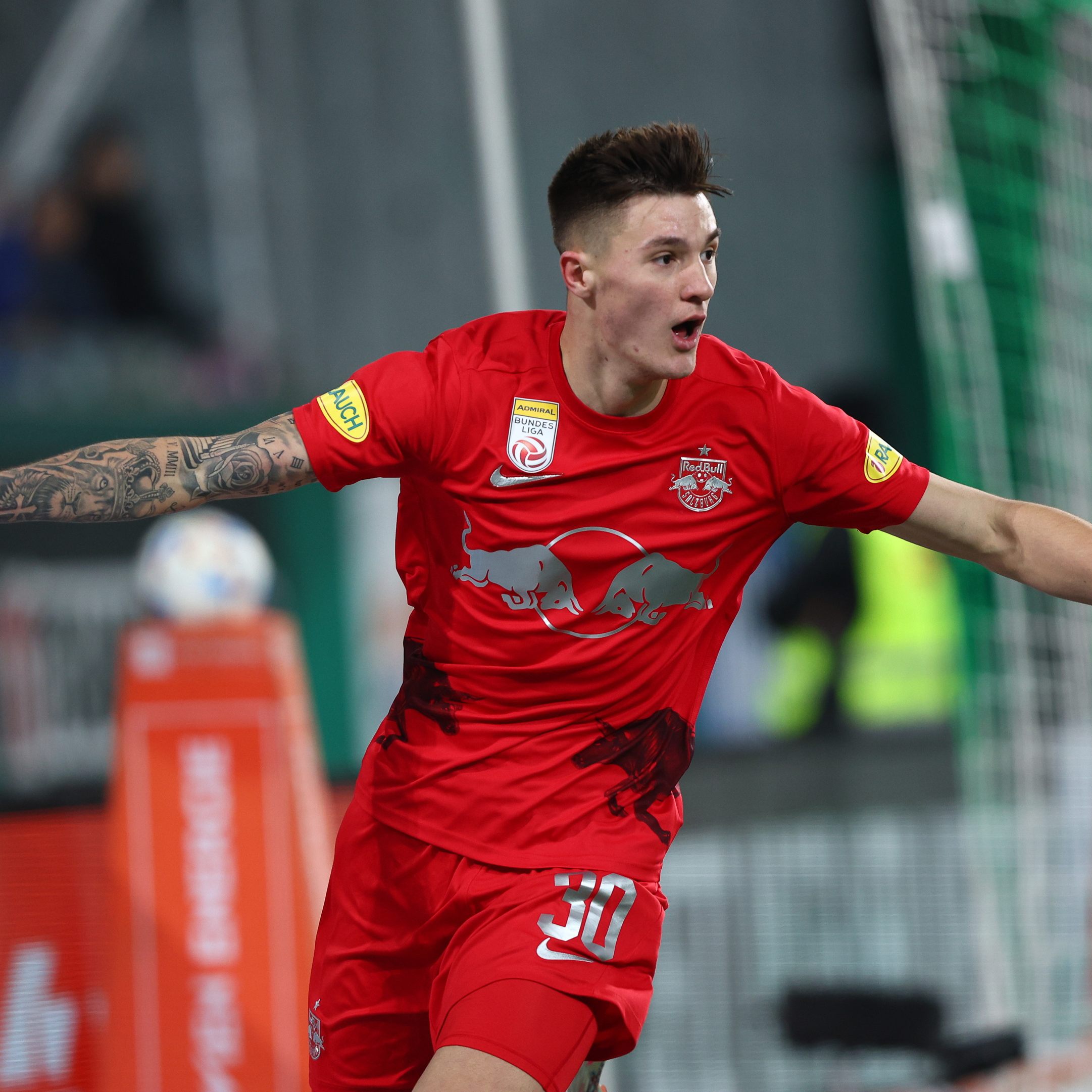 Salzburg jubelt über drei Punkte gegen Rapid Wien.