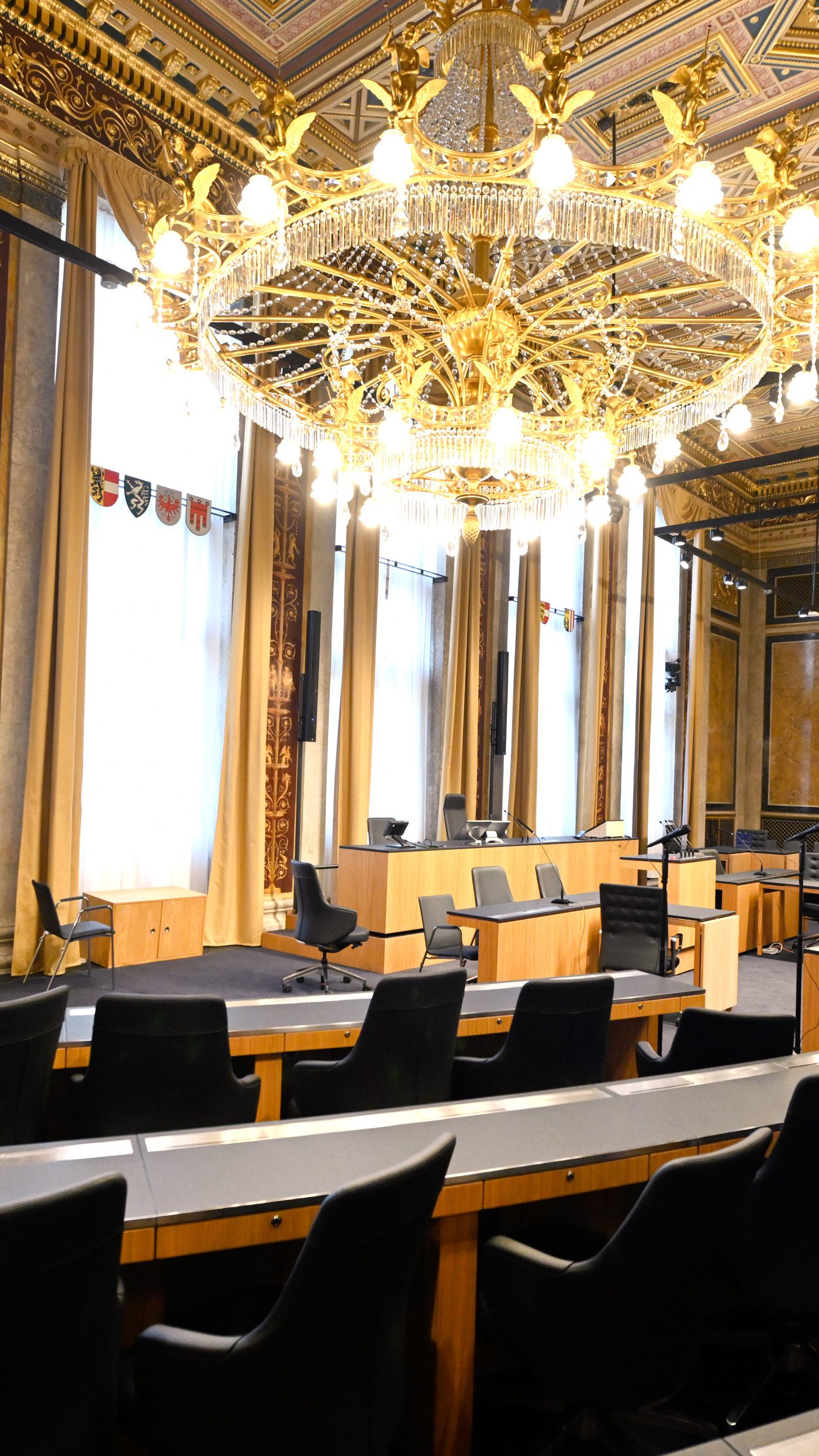 Der Bundesratssitzungssaal im November. Die Grünen wählen diese Woche ein neues Bundesratsmitglied.