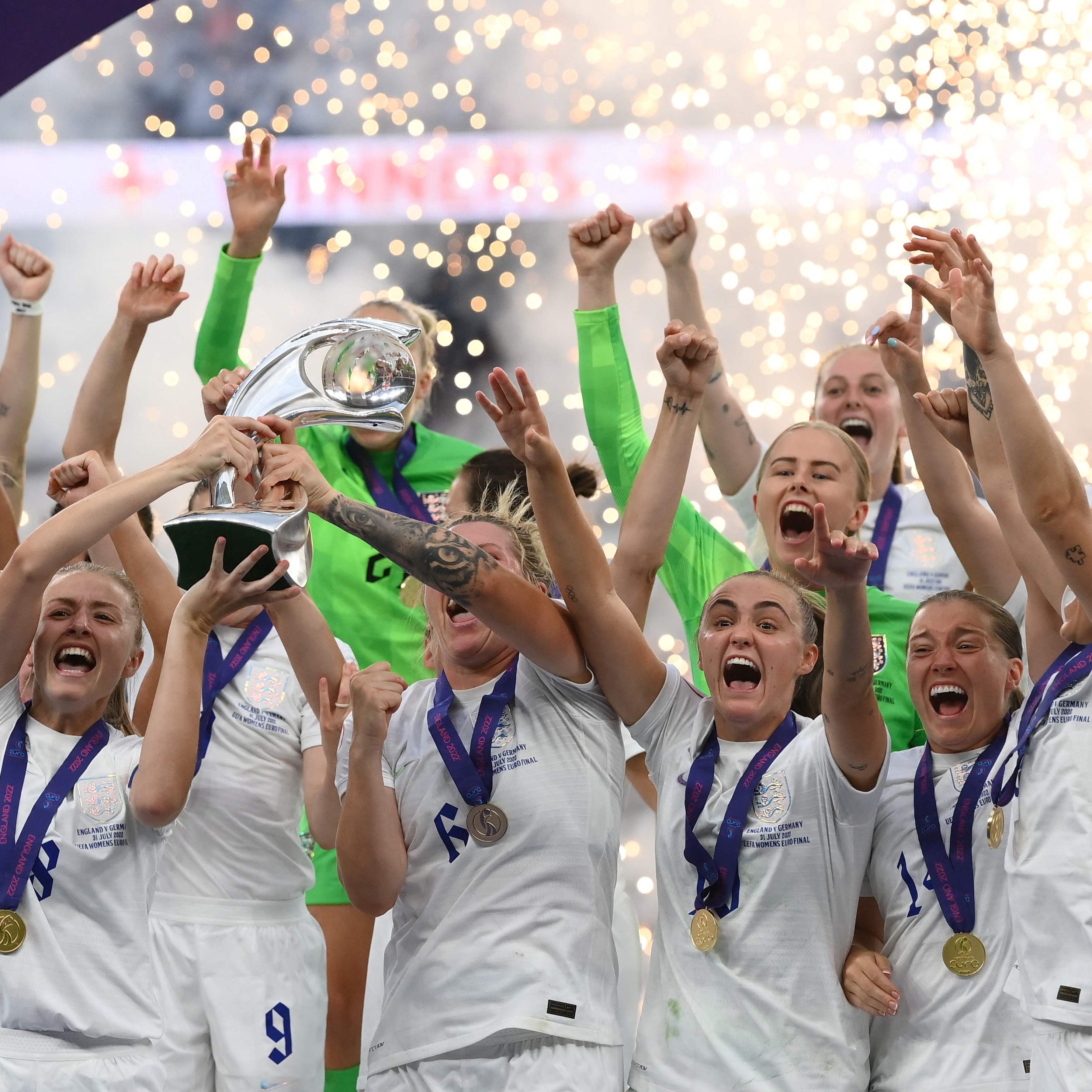 Die Engländerinnen wollen 2025 den EM-Titel verteidigen.