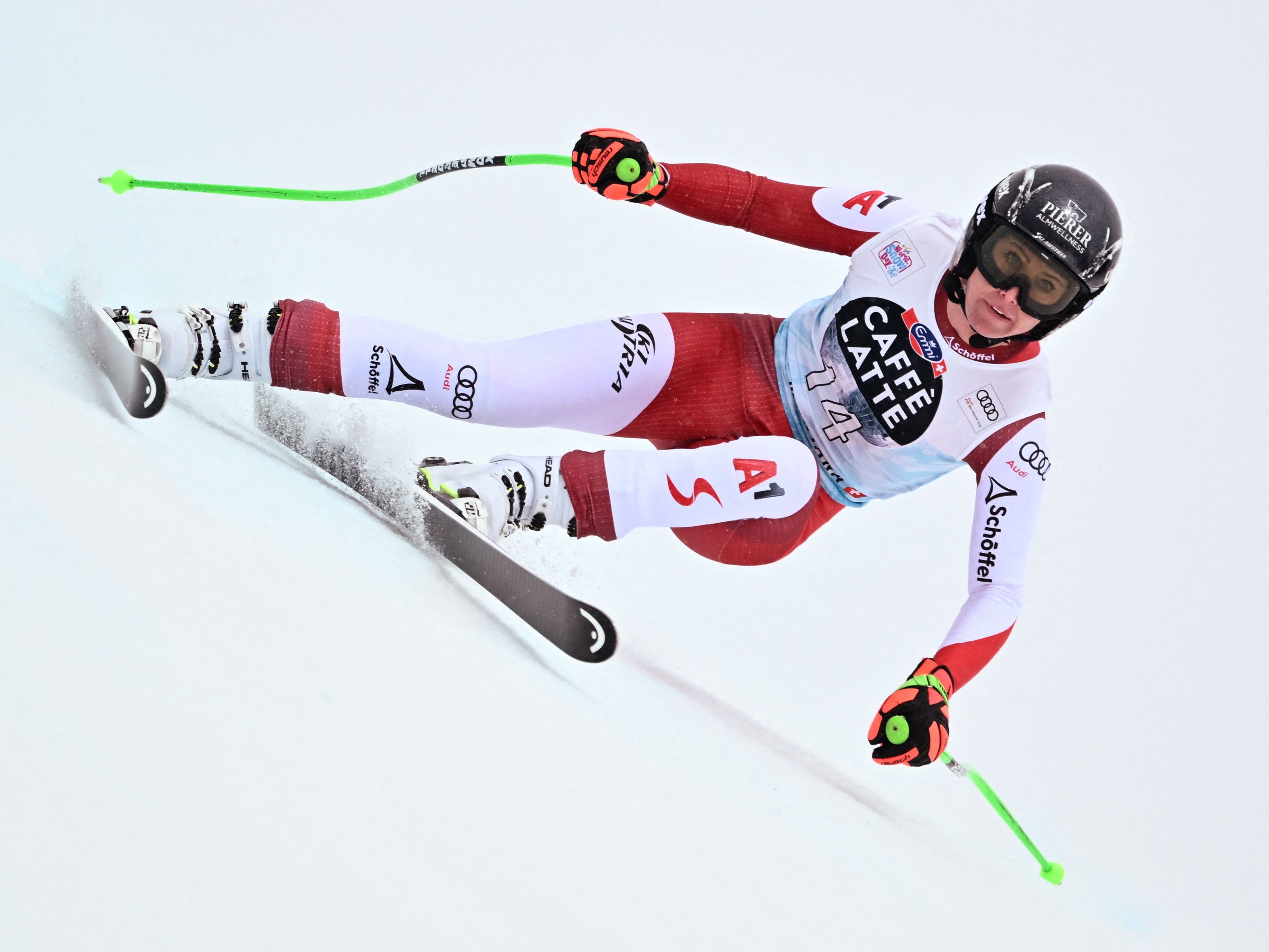 Conny Hütter hat noch kleine Chancen auf Super-G-Kristall