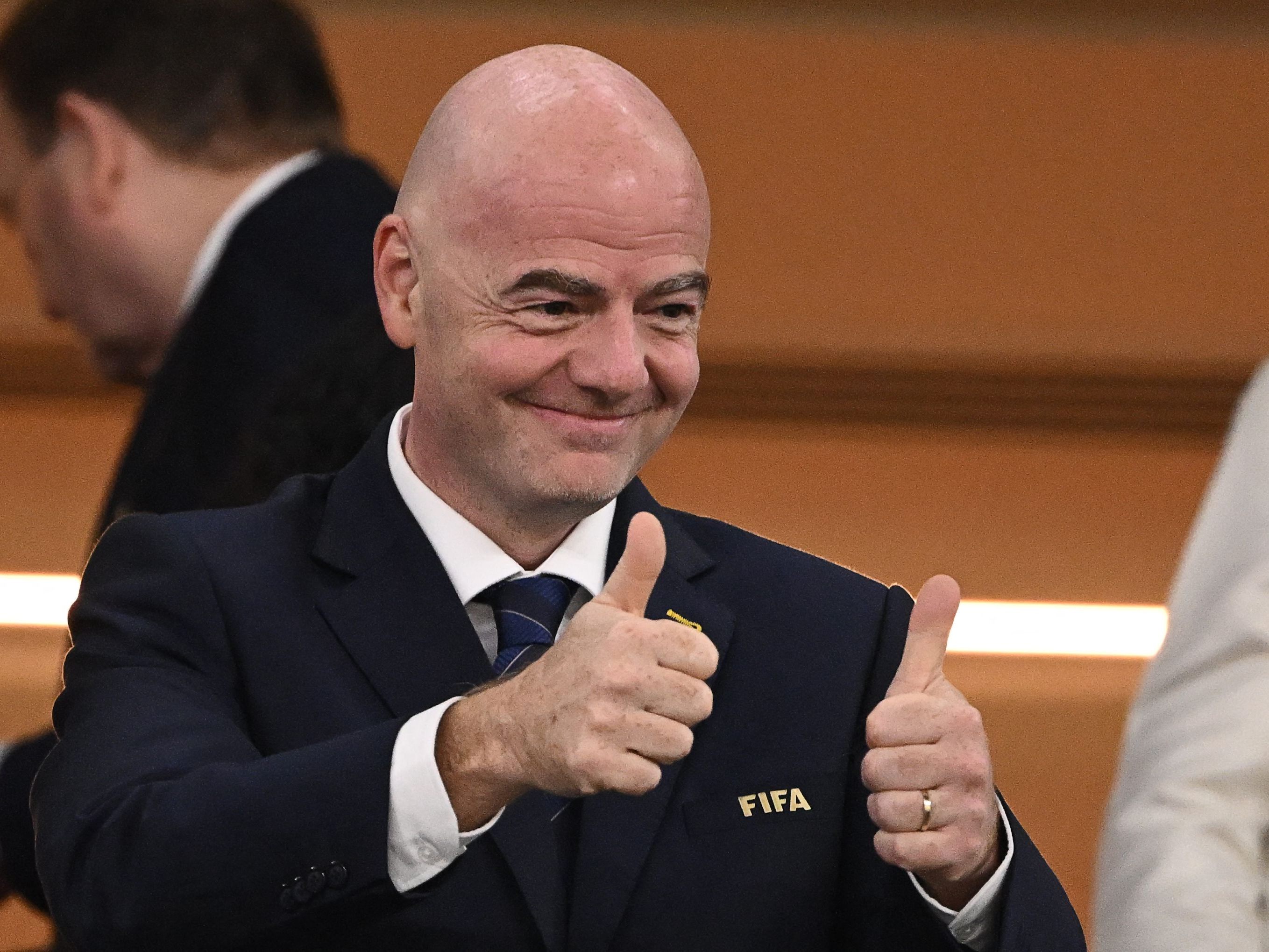 Gianni Infantino bleibt FIFA-Präsident. Gianni Infantino bleibt FIFA-Präsident.