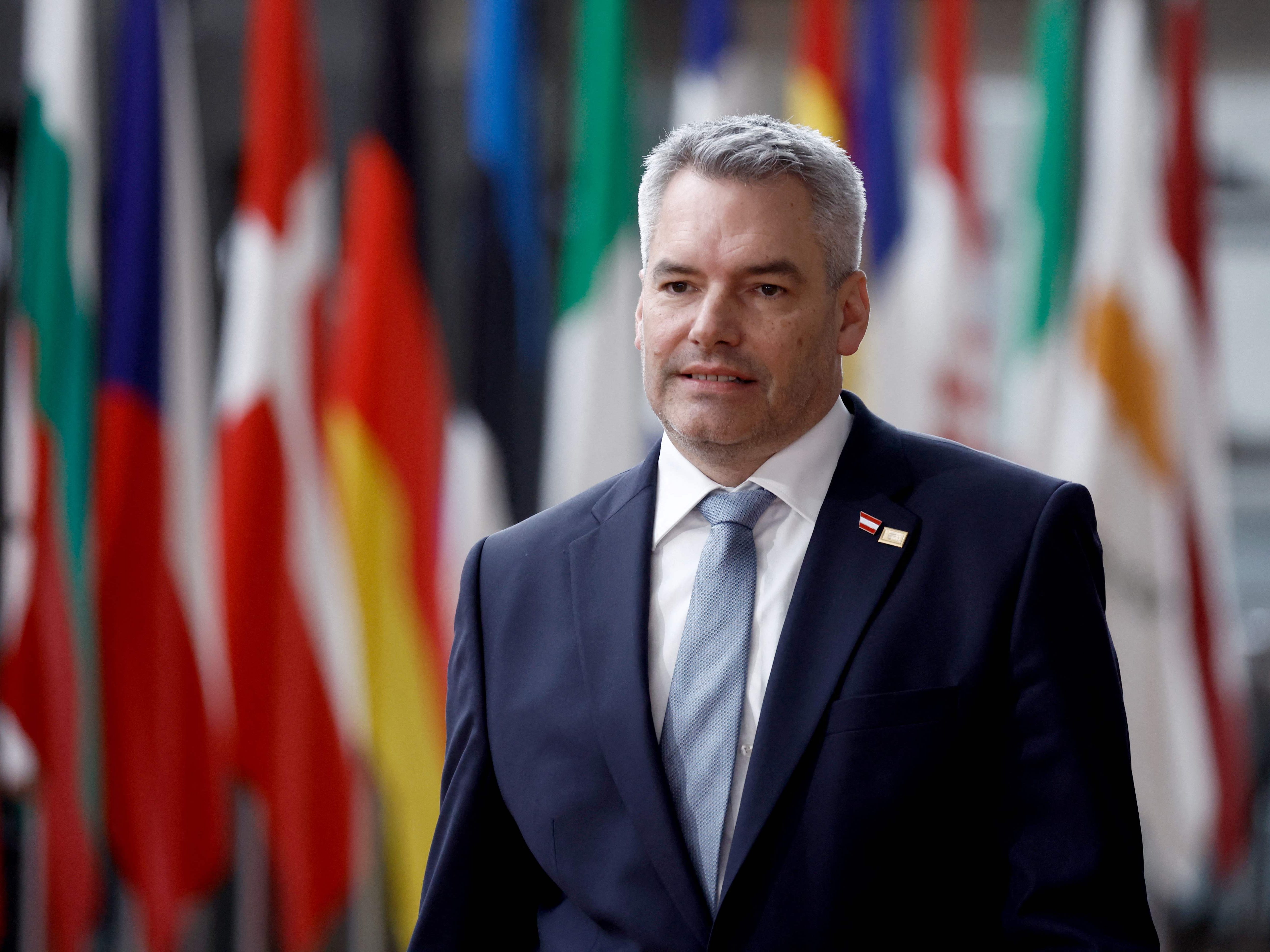Bundeskanzler Karl Nehammer ist zu Besuch in Schweden und Dänemark. Bundeskanzler Karl Nehammer ist zu Besuch in Schweden und Dänemark.