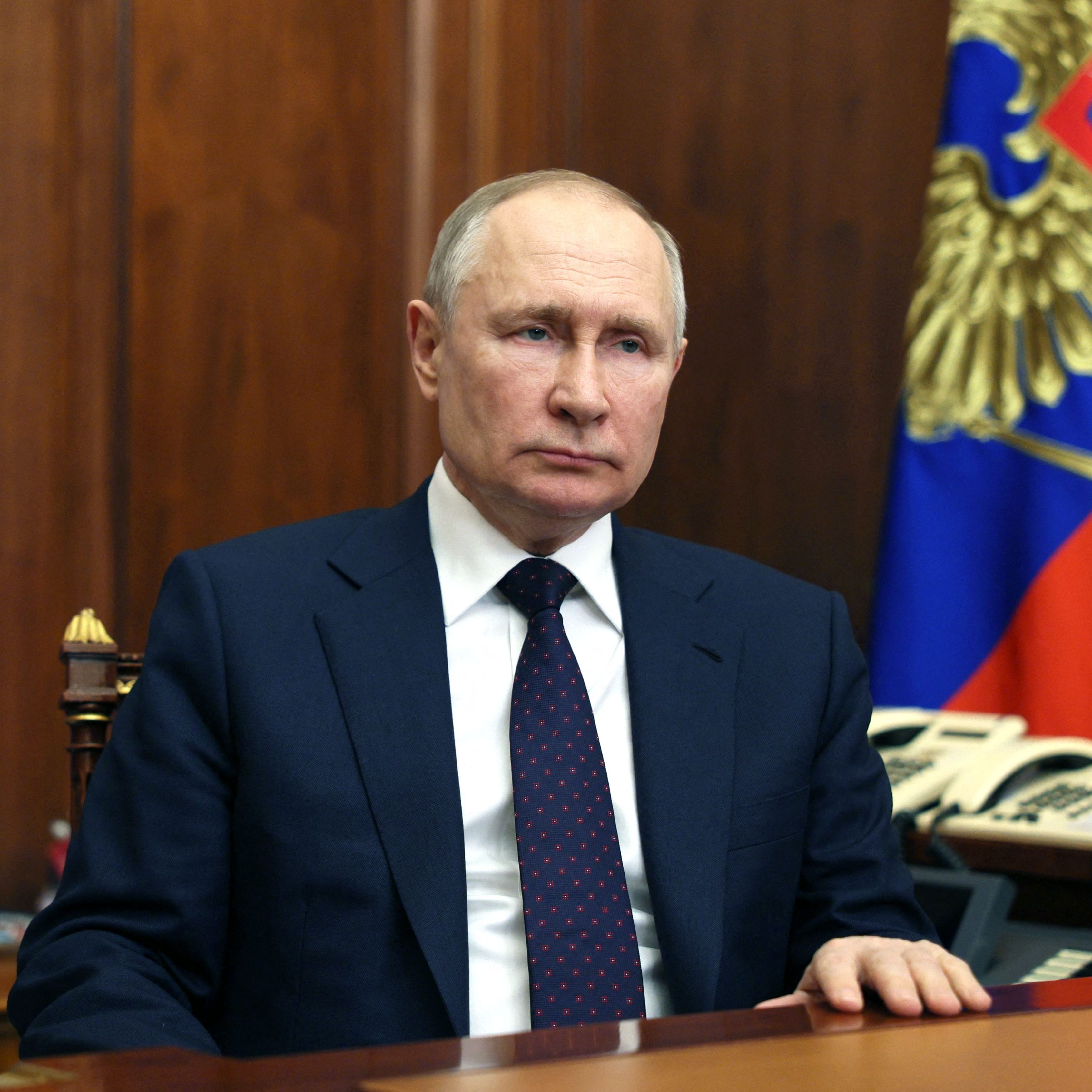 Putin setzt weiterhin auf Drohgebärden.