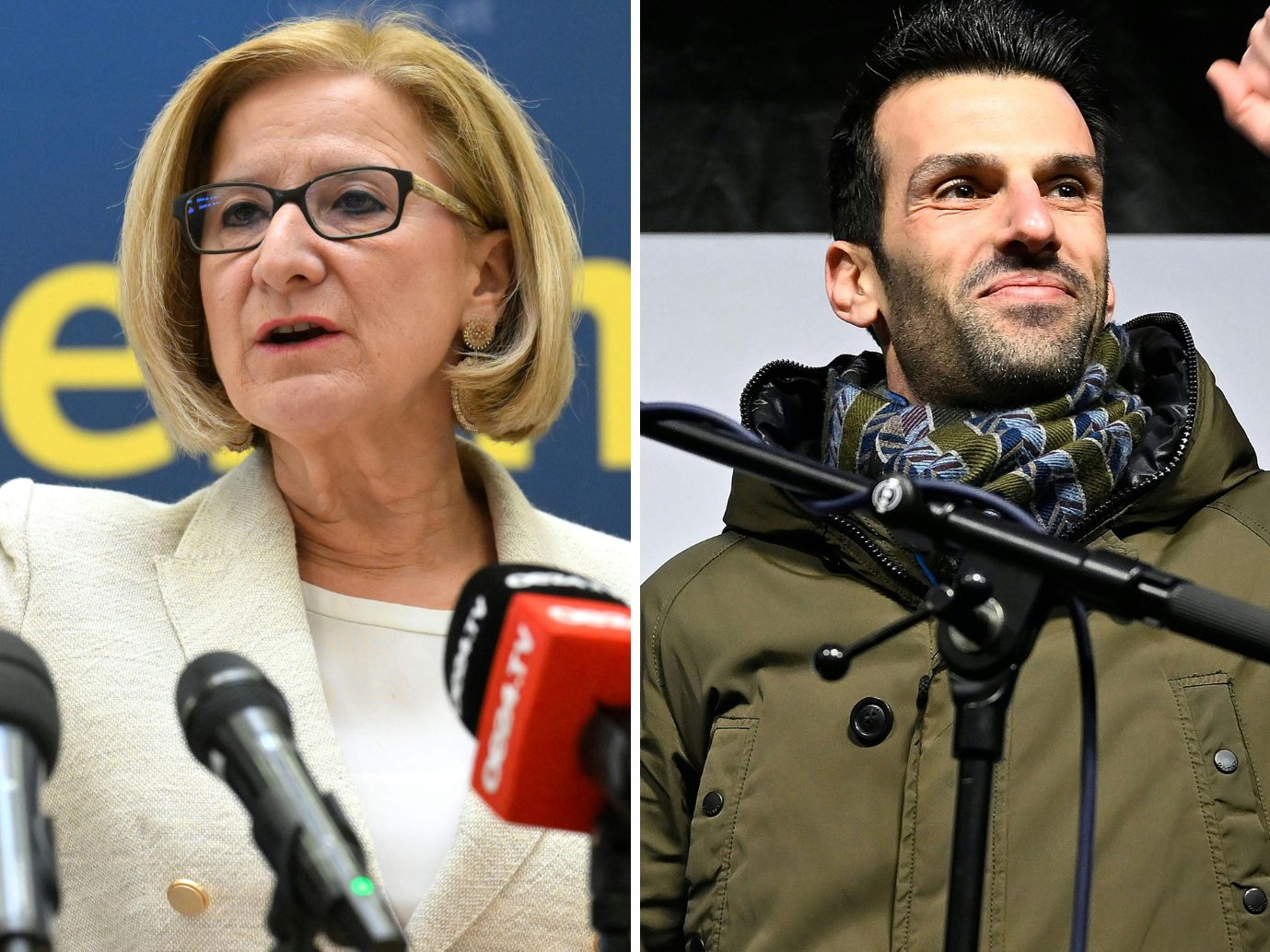 Die ÖVP und FPÖ verhandeln über eine Zusammenarbeit. Die ÖVP und FPÖ verhandeln über eine Zusammenarbeit.