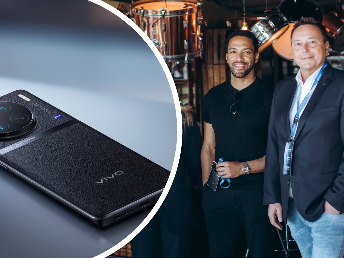 Die Vorstellung des neuesten Flagship-Modells vivo X90 Pro in Wien. Die Vorstellung des neuesten Flagship-Modells vivo X90 Pro in Wien.