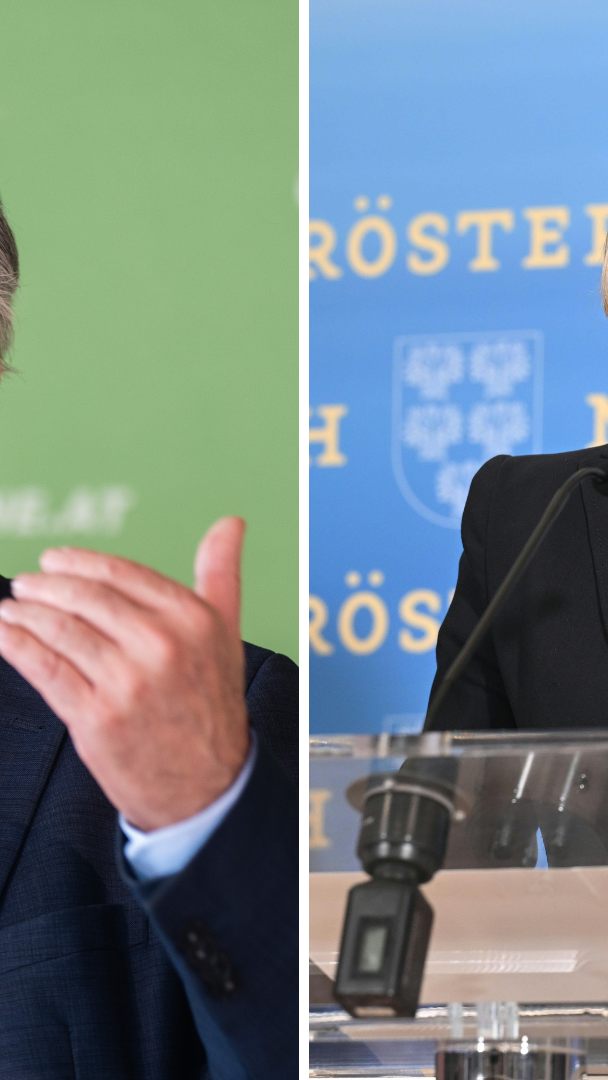 Werer Kogler kritisiert Johanna Mikl-Leitner.