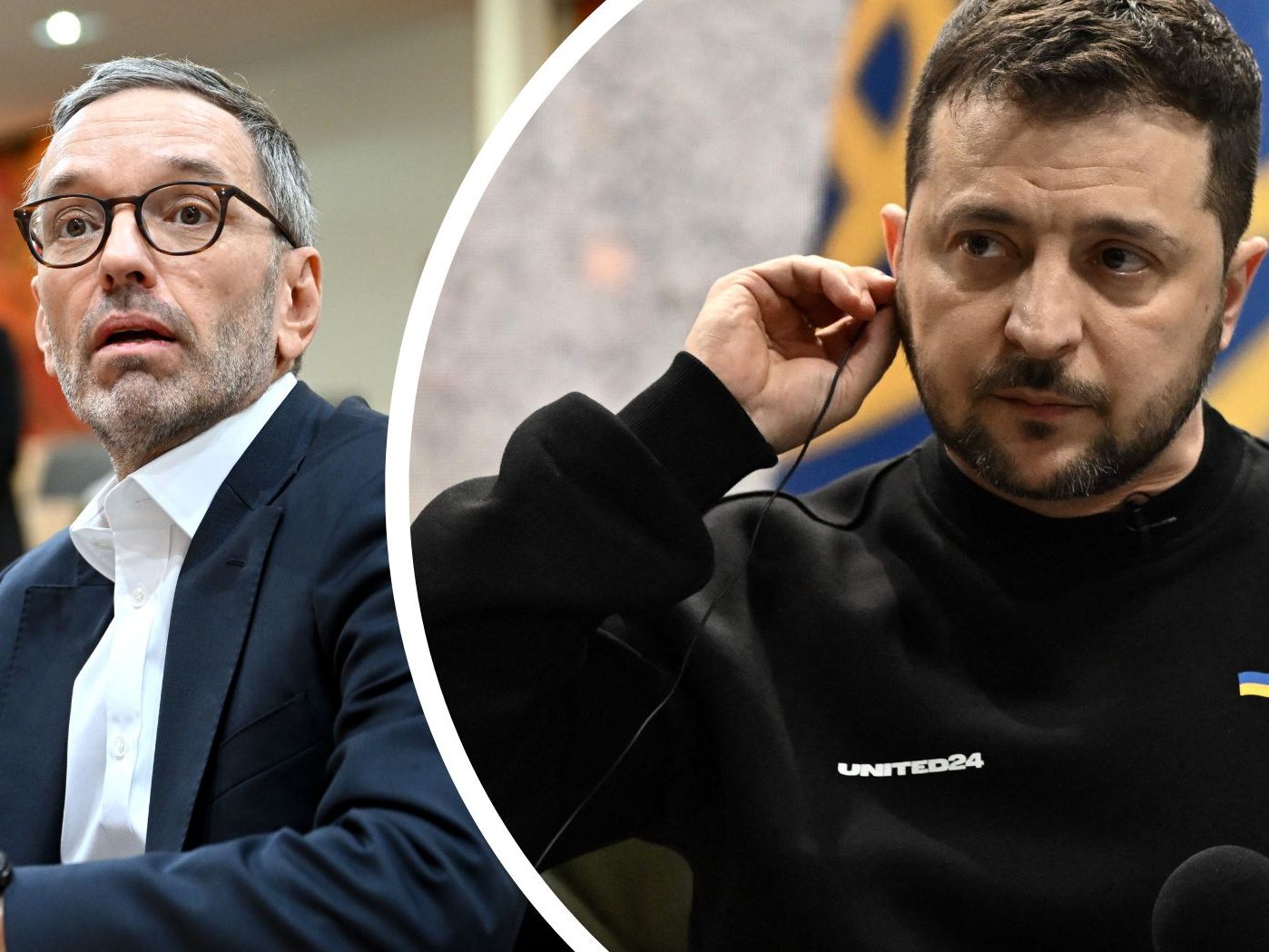 FPÖ-Chef Herbert Kickl stößt der geplante Video-Auftritt Selenskyjs am Donnerstag im Nationalrat sauer auf. FPÖ-Chef Herbert Kickl stößt der geplante Video-Auftritt Selenskyjs am Donnerstag im Nationalrat sauer auf.