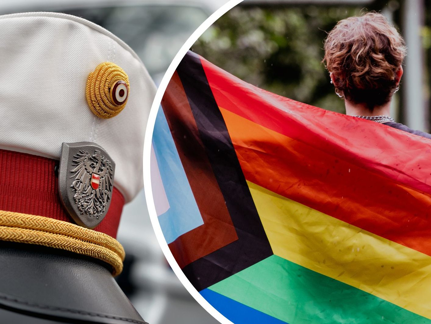 Weil sie ein LGBTQ-feindliches Plakat über einem Wiener Café aufgehängt und Flugblätter verteilt hatten, wurden drei Männer wegen Verhetzung auf freiem Fuß angezeigt. Weil sie ein LGBTQ-feindliches Plakat über einem Wiener Café aufgehängt und Flugblätter verteilt hatten, wurden drei Männer wegen Verhetzung auf freiem Fuß angezeigt.